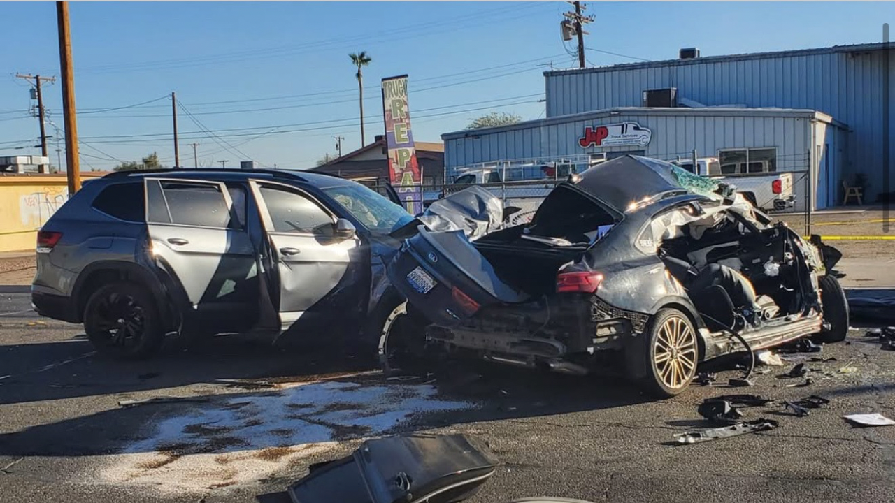 Two killed and one injured in Multi-Vehicle crash in El Centro: Cause under investigation