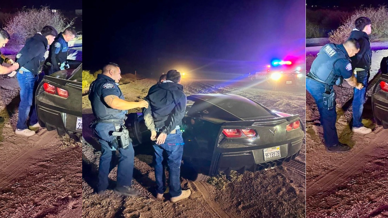 20-Year-Old Arrested for Street Racing and Felony Evading in Calexico