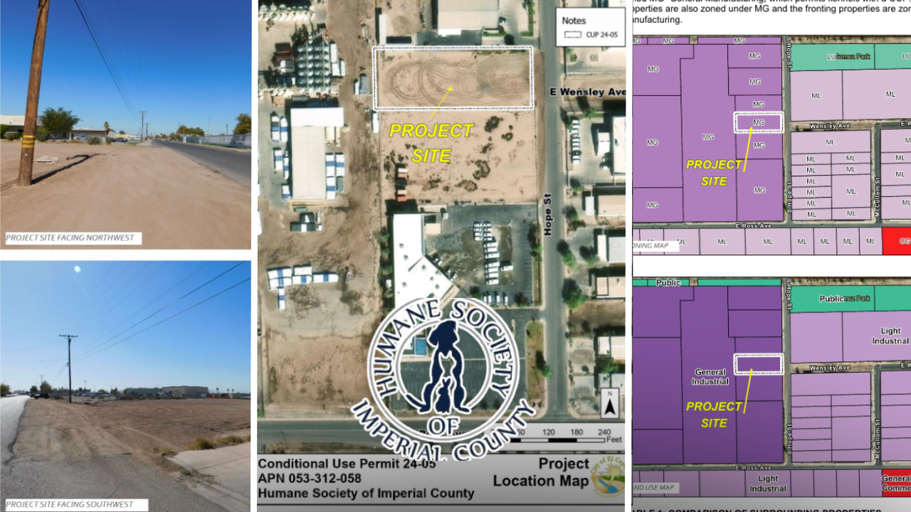 New animal shelter coming to El Centro after planning commission's green light