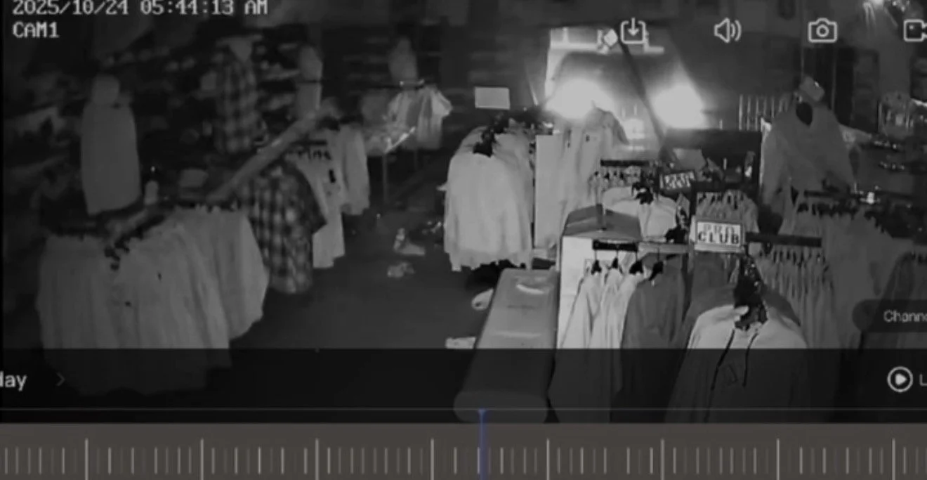 Car Crashes Into local Business in Smash-and-Grab; Police Searching for Suspects