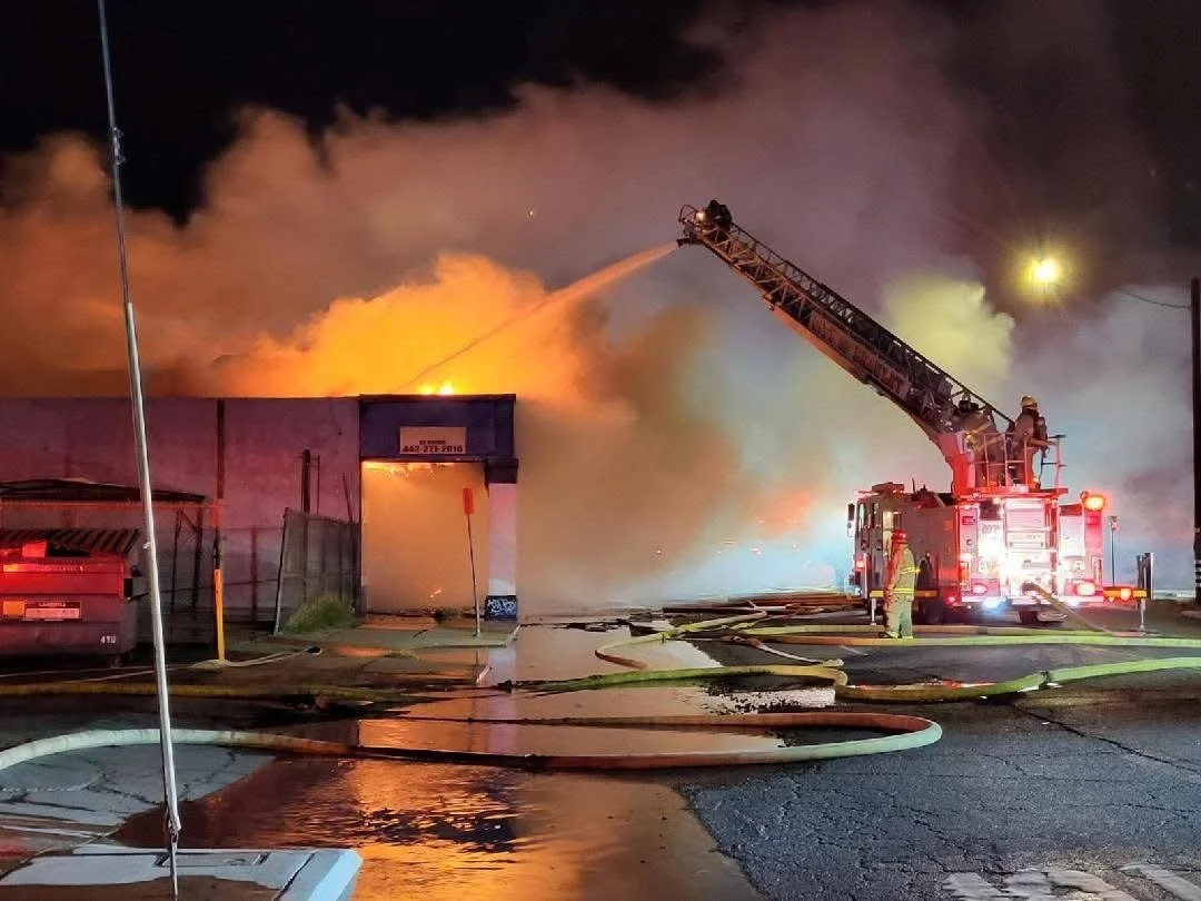 Four-Alarm Fire Damages Multiple Downtown El Centro Businesses
