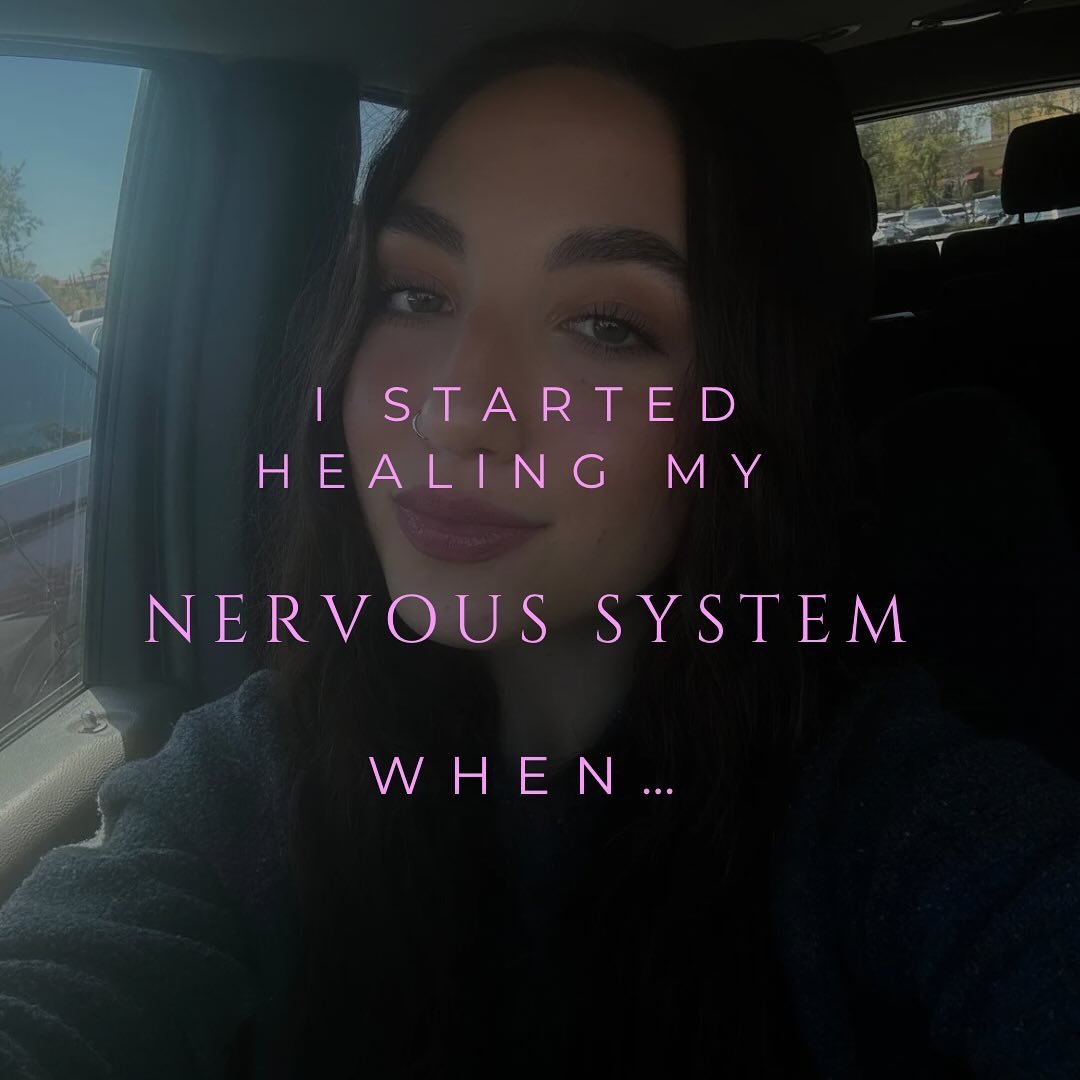 And guess what&hellip; 
This is a daily thing! I didn&rsquo;t just do each of these things one time and boom my nervous system was healed! Noo, I have to do this every single day. But the good part is that it keeps me in a state of homeostasis cause 