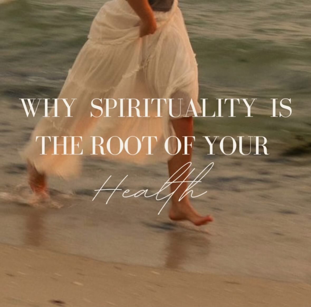 SPIRITUALITY 🕊️ 
1/4 of what makes up your body&rsquo;s dimensions. 

Our spirituality is rooted in our belief system. What we believe about God and ourselves. 

How we perceive the world, act, communicate, and simply live life, is rooted in our bel