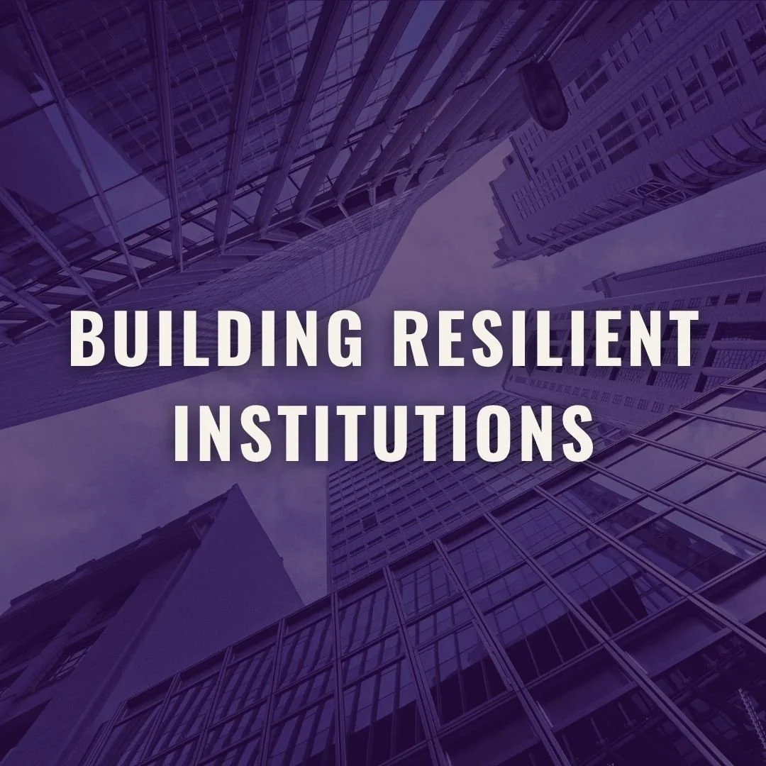 Explore how Remake The Rules helps leaders build resilient institutions.