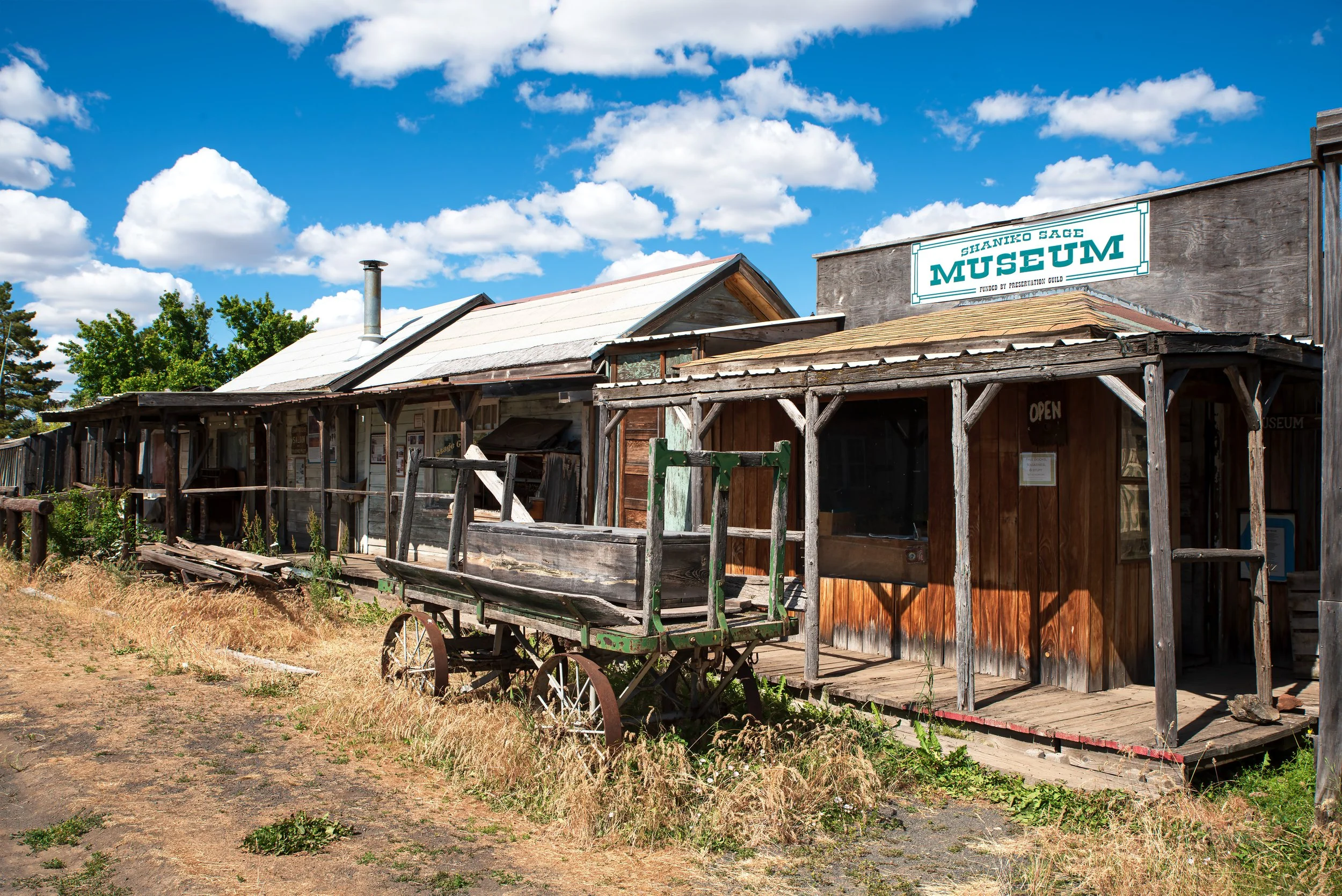 Shaniko, Oregon "business district"