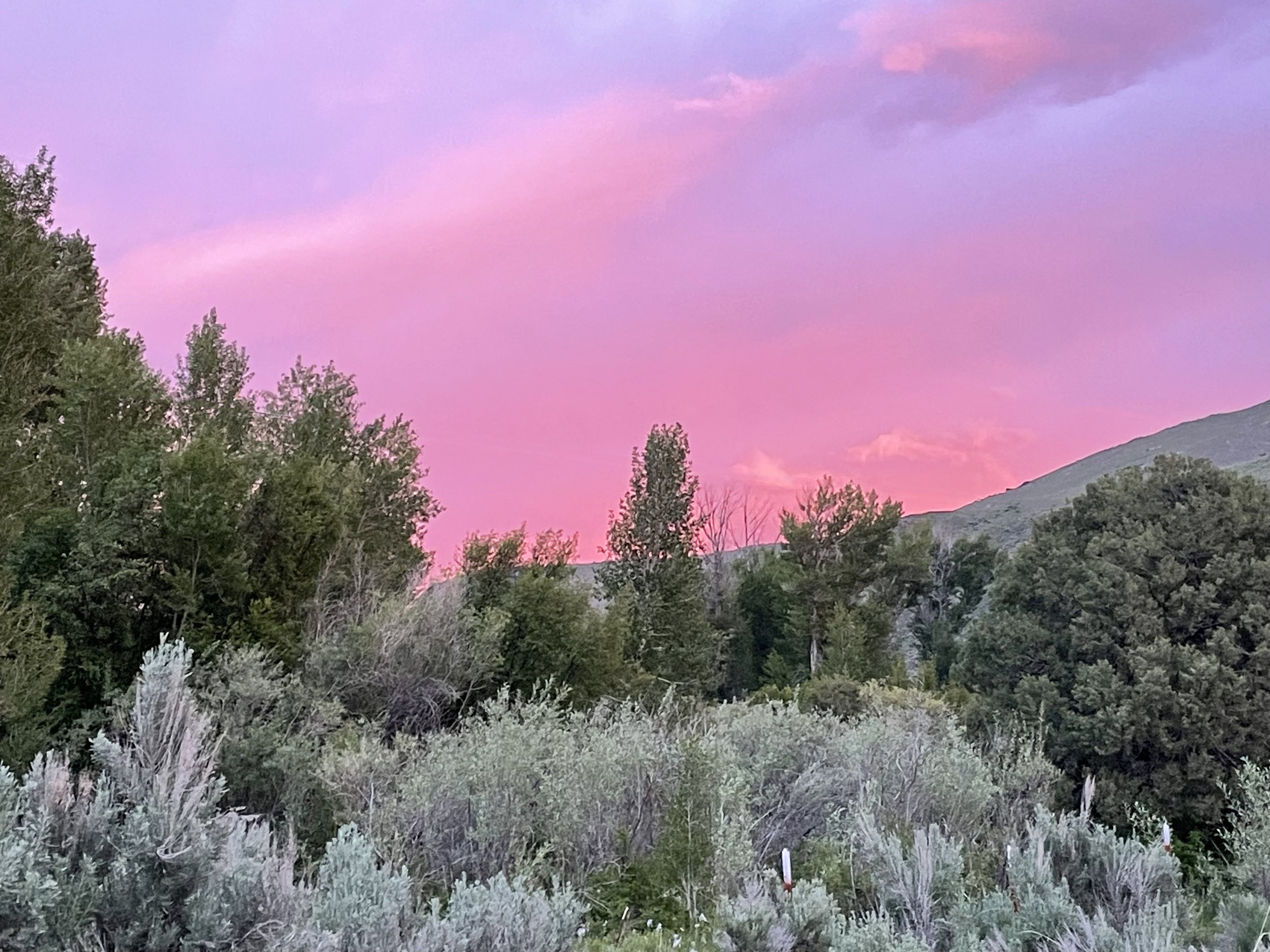 The sunset that I missed with no photo options