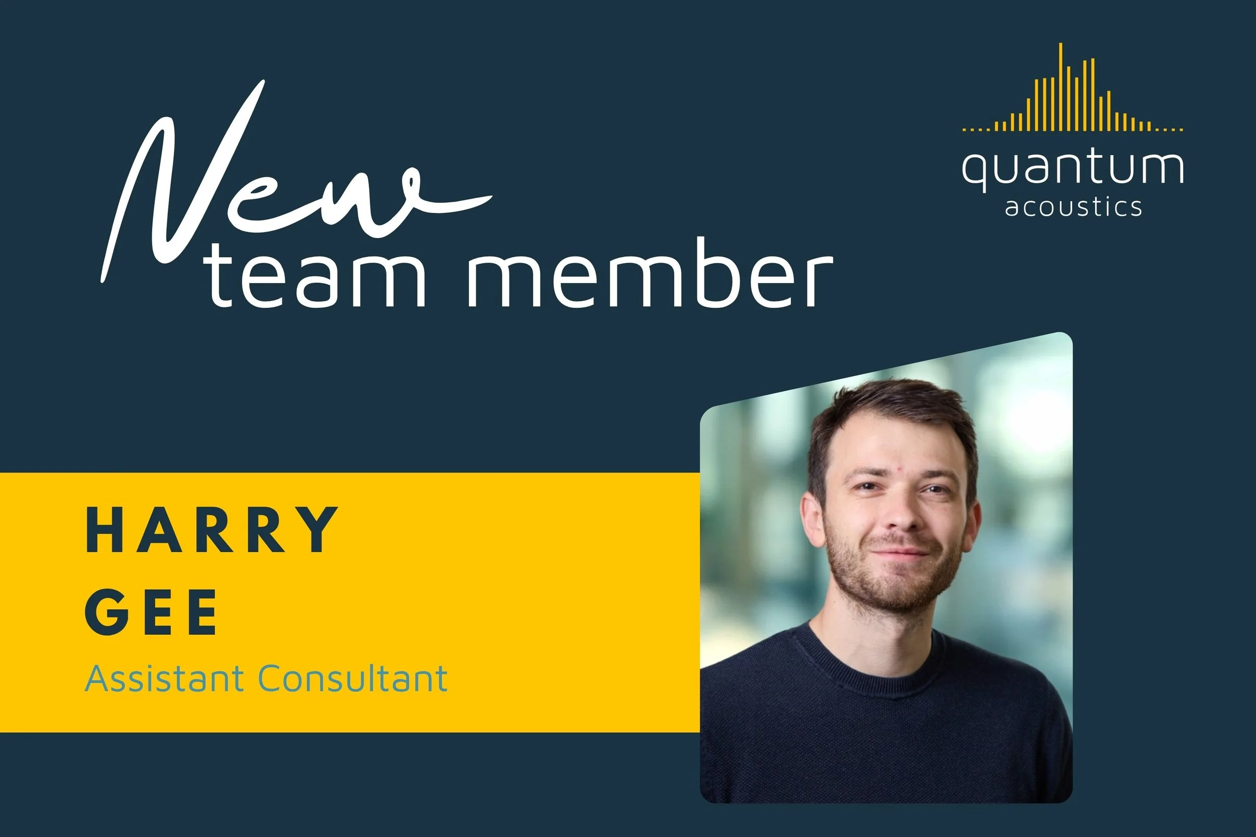 New Team Member - Harry Gee
