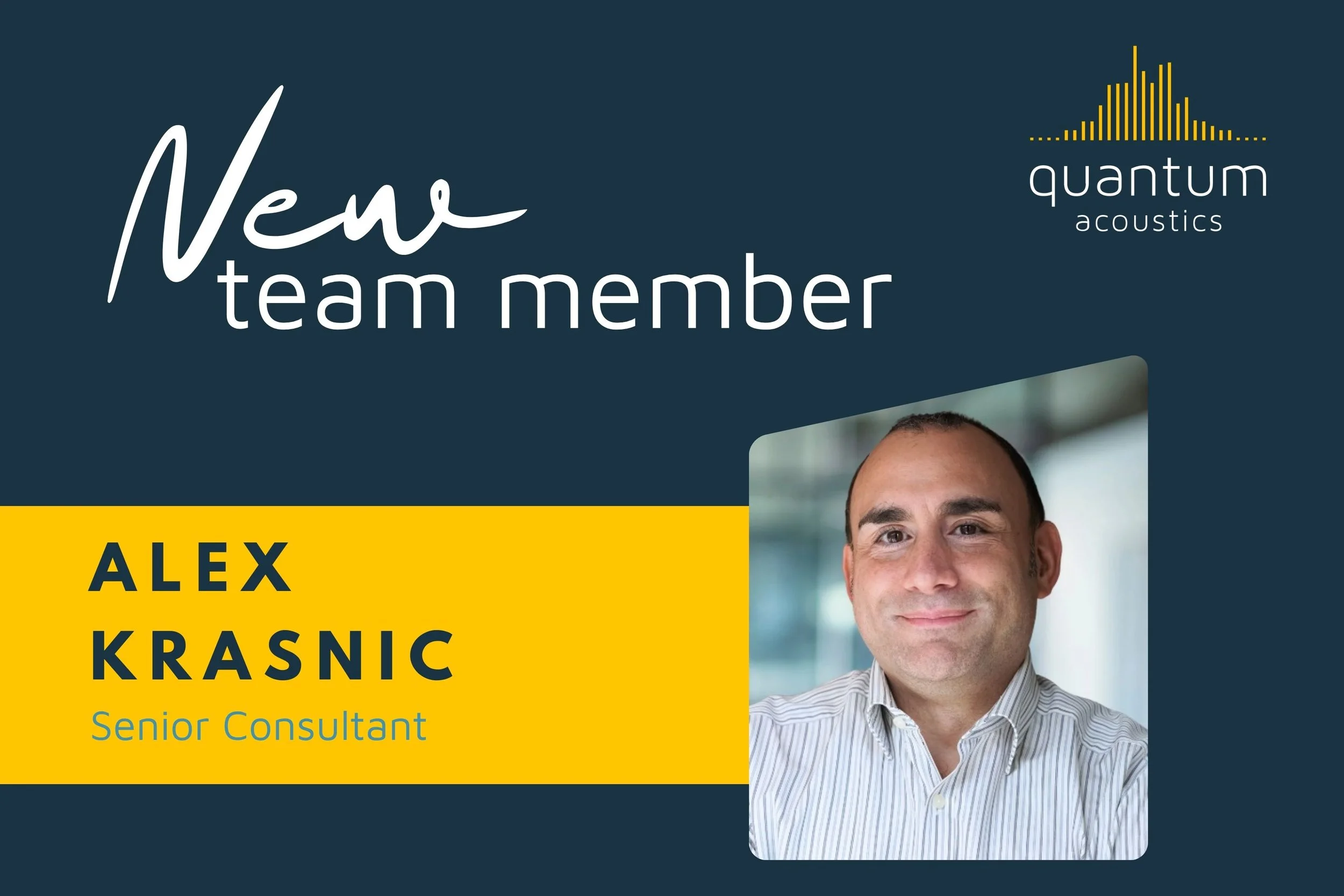 New Team Member - Alex Krasnic