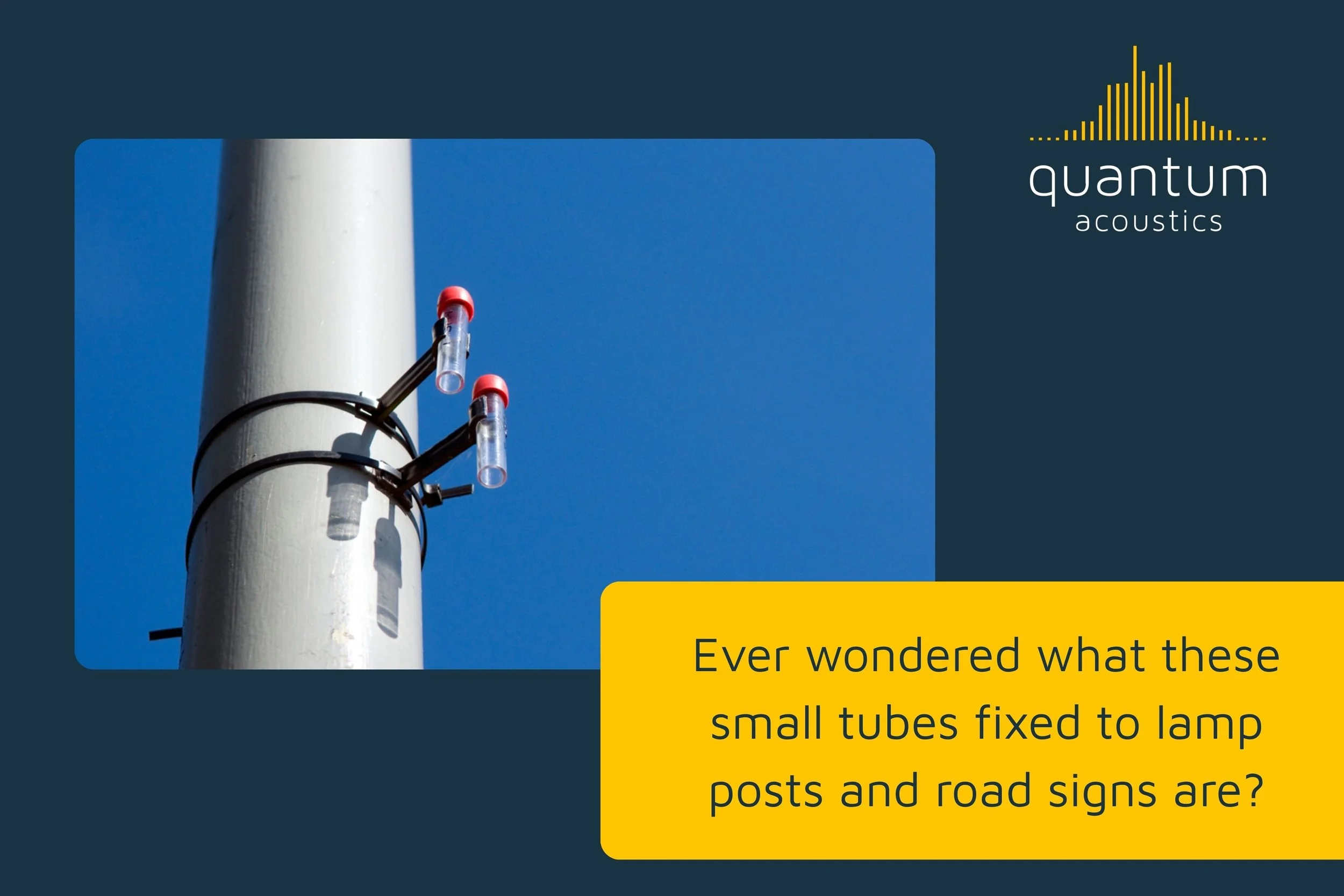 Diffusion tubes used for monitoring air pollution 