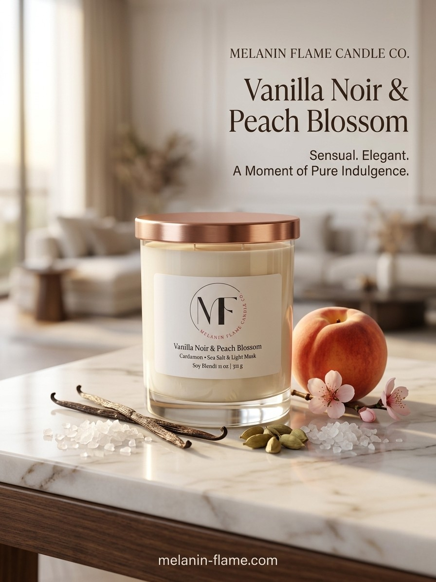Vanilla Noir and Peach Blossom