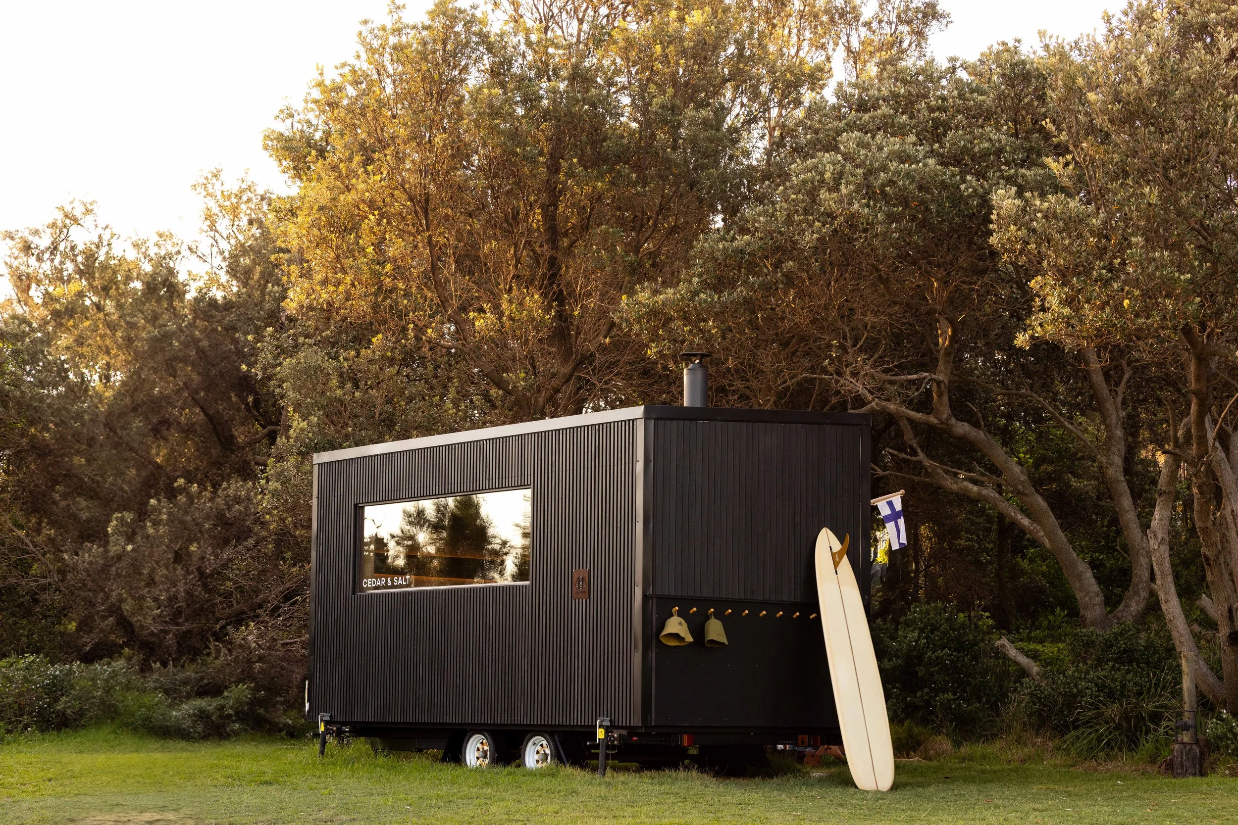 Sauna hire Sydney Cedar and Salt