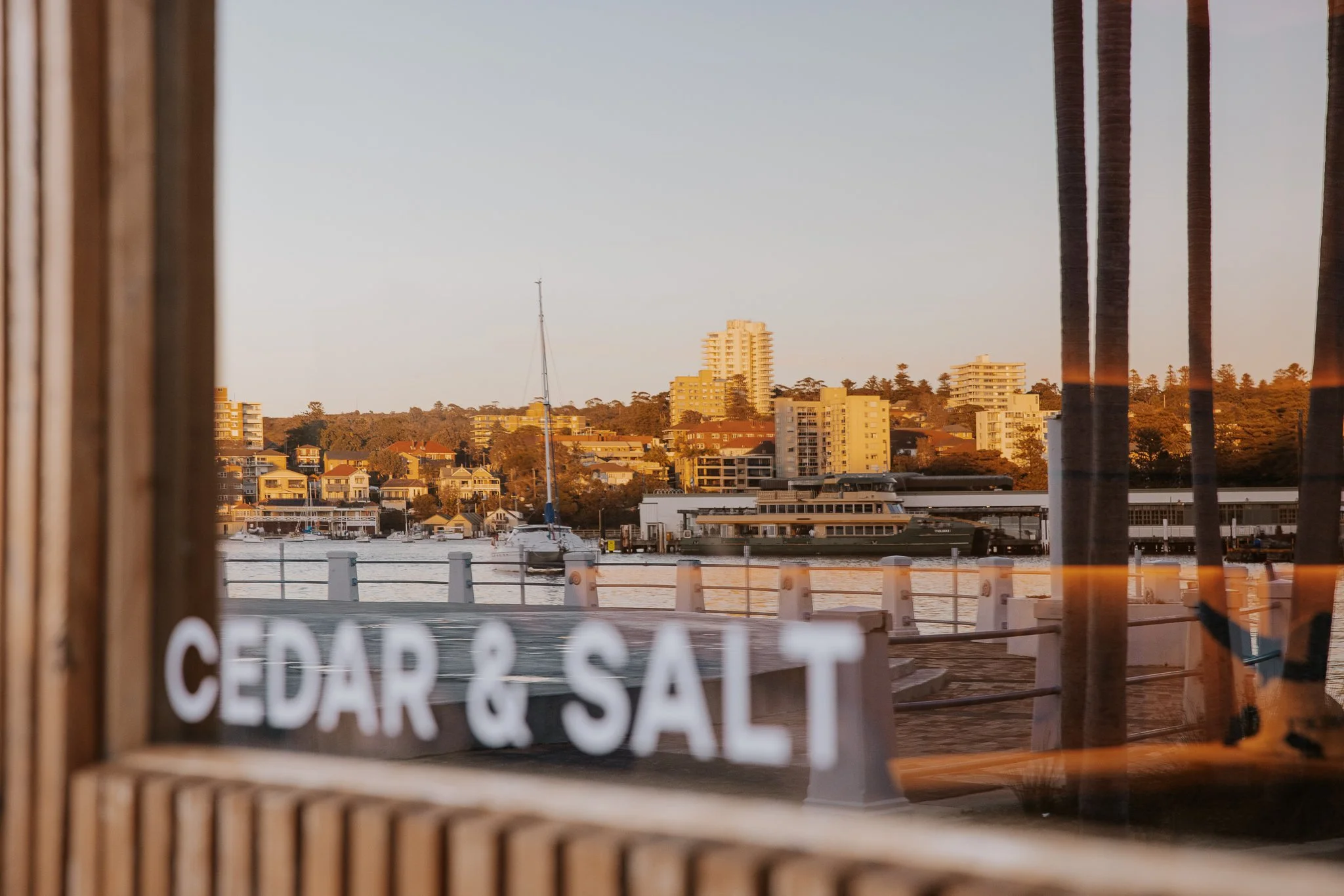 Sauna at Manly Wharf.