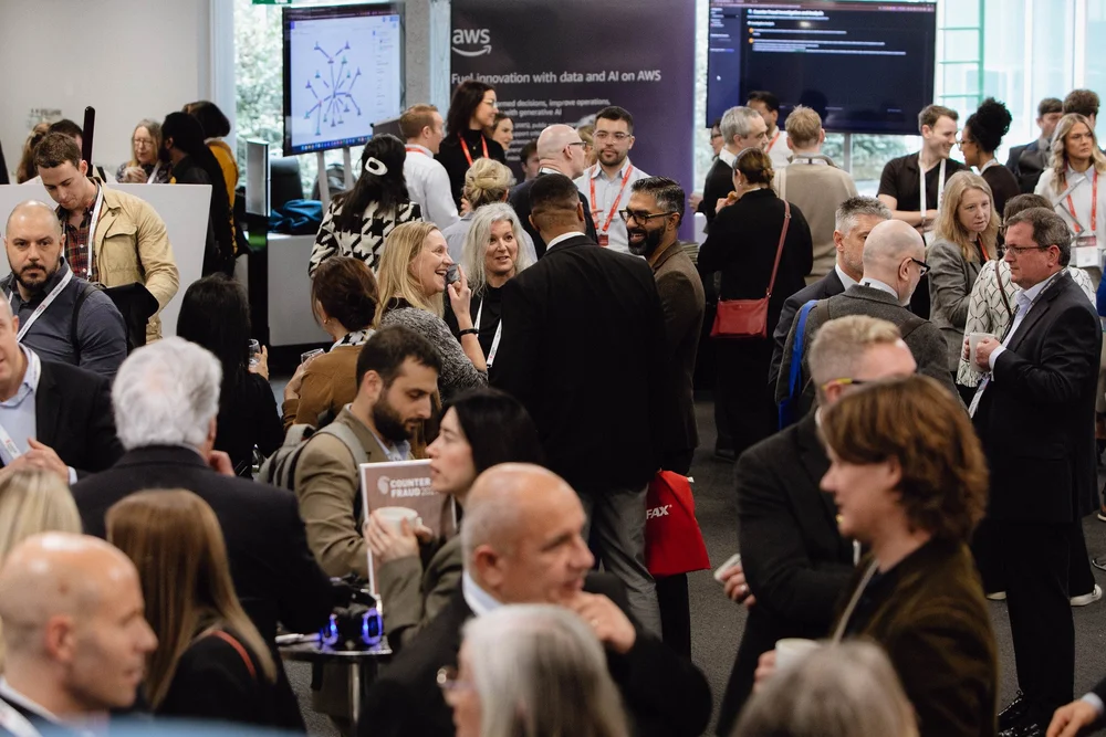 Suppliers and attendees meeting at Counter Fraud Conference