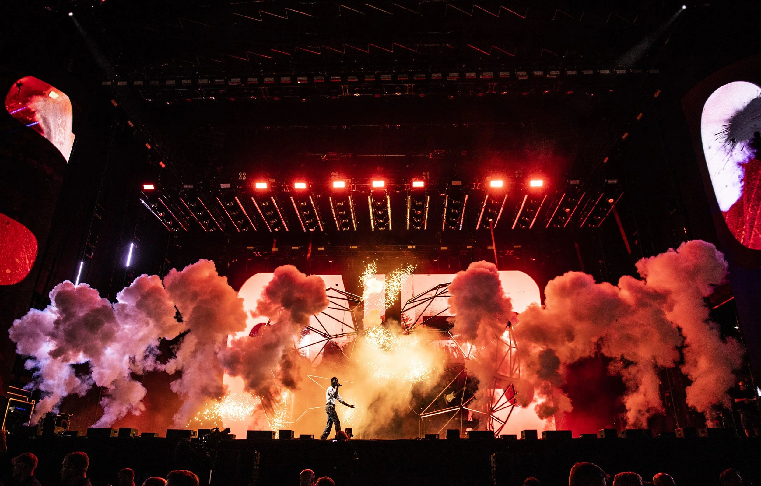 Lighting Design for Dave, Reading and Leeds Festival 2022 live performance