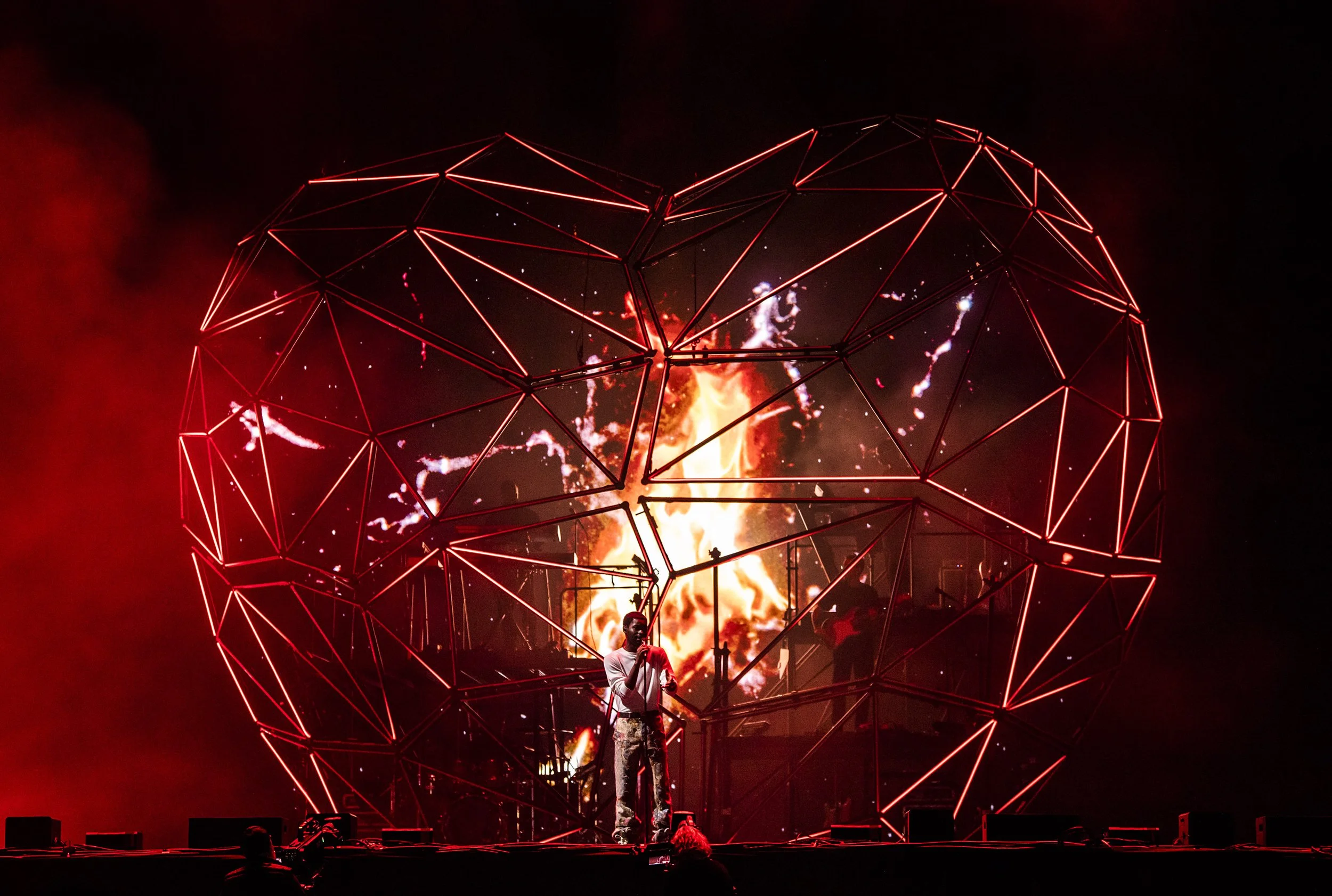 Lighting Design for Dave, Reading and Leeds Festival 2022 live performance