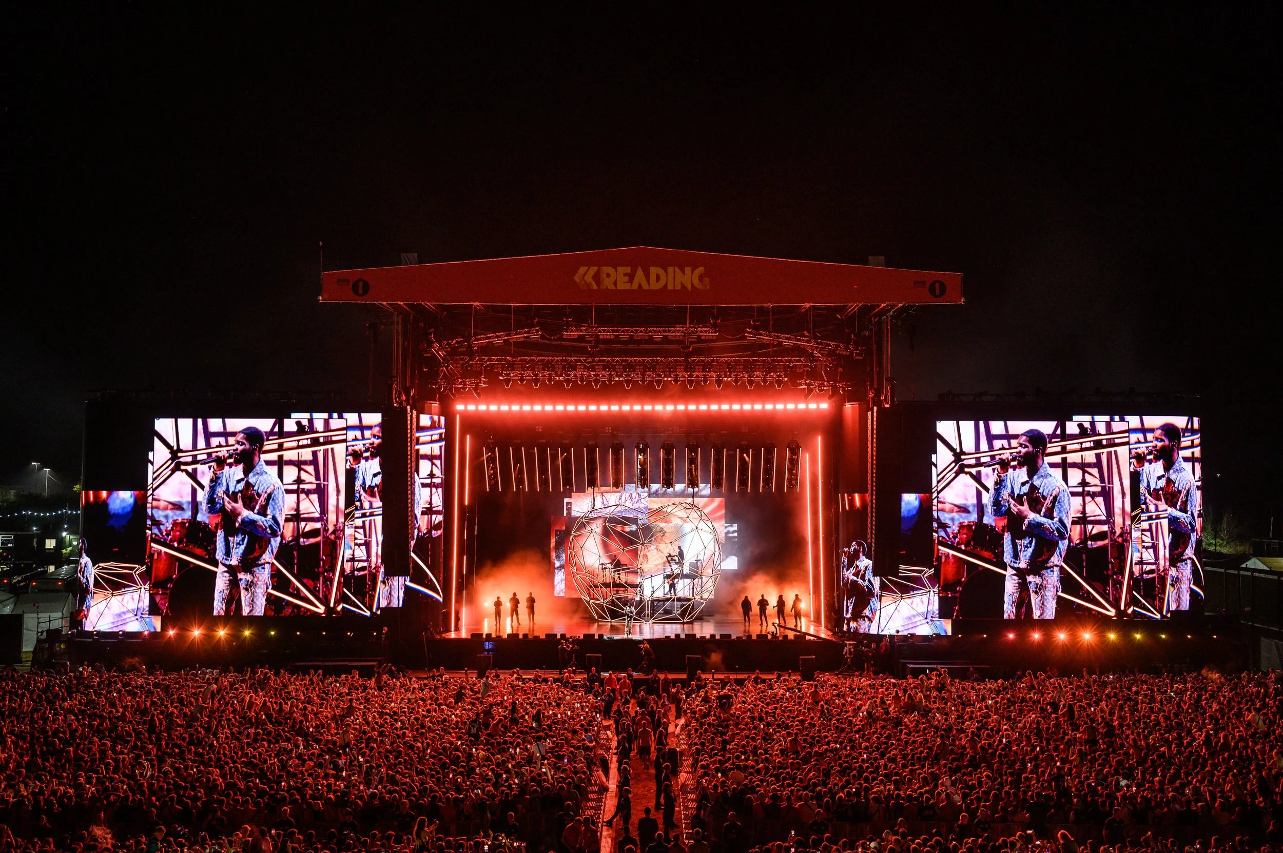 Lighting Design for Dave, Reading and Leeds Festival 2022 live performance