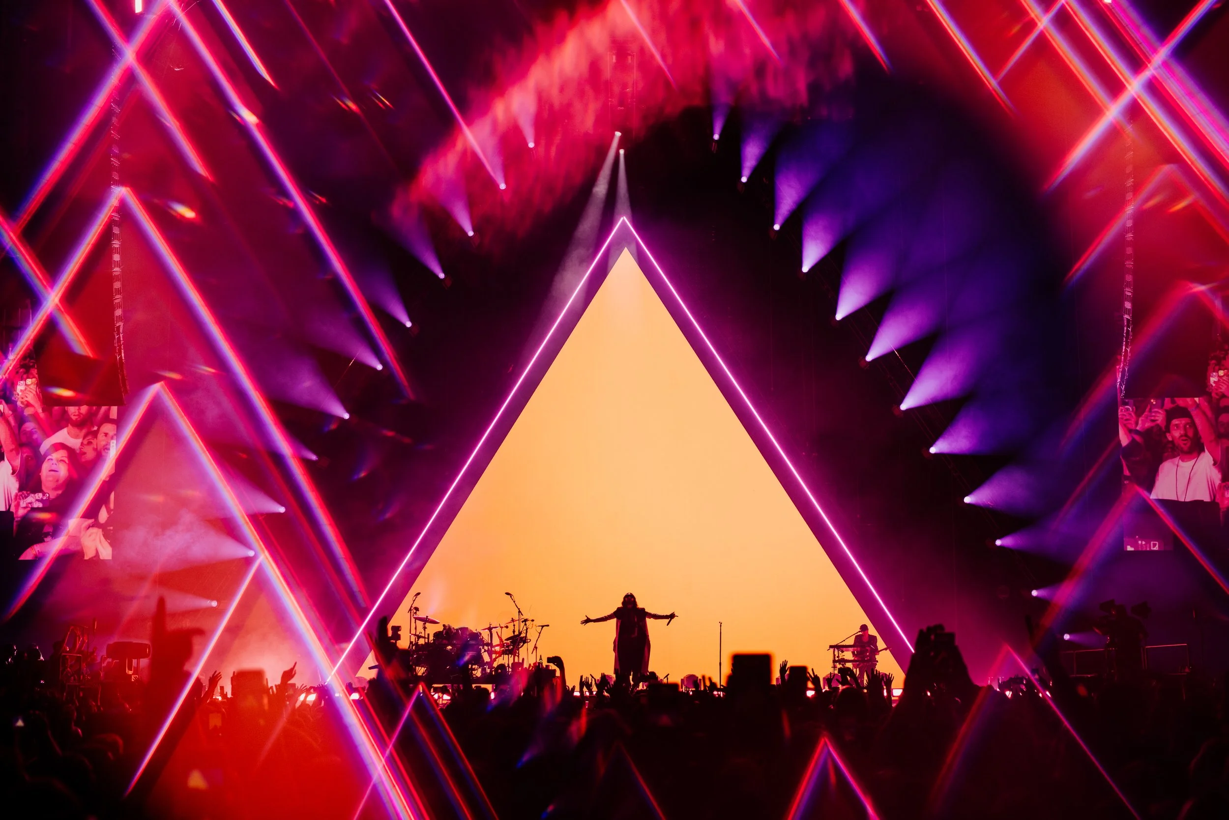 Creative direction, production and lighting design for 30 Seconds to Mars — Seasons World Tour