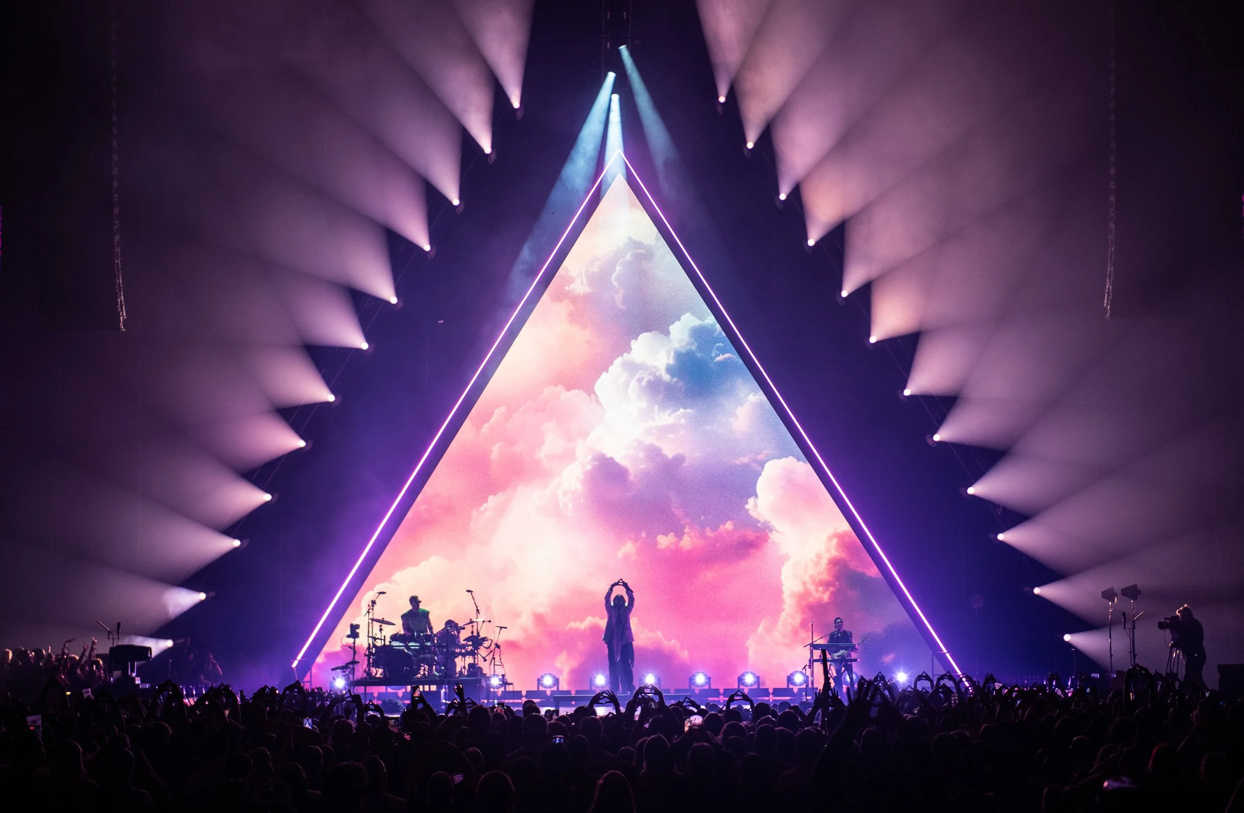 Creative Direction, Lighting, Stage and Set Design for 30 Seconds to Mars, Seasons world tour live performance.