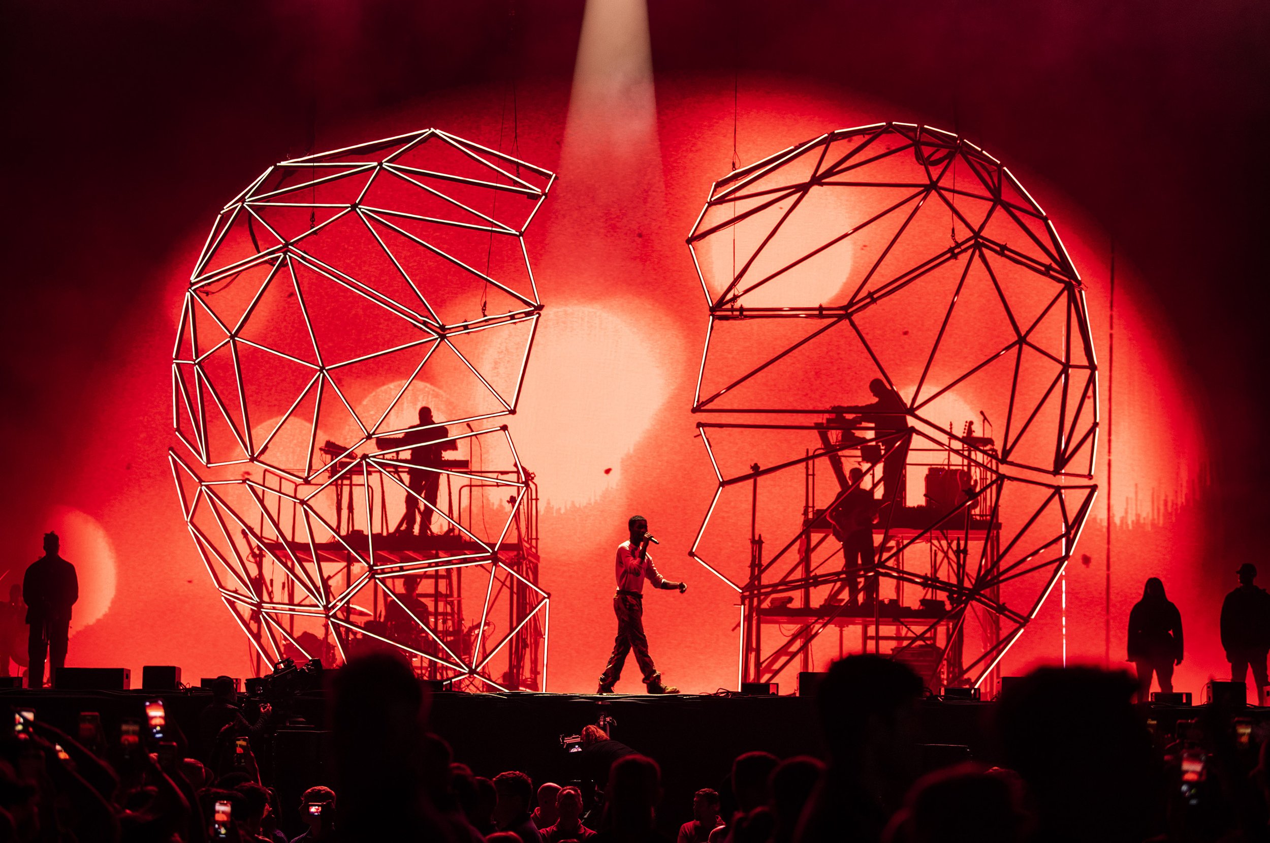 Lighting Design for Dave, Reading and Leeds Festival 2022 live performance