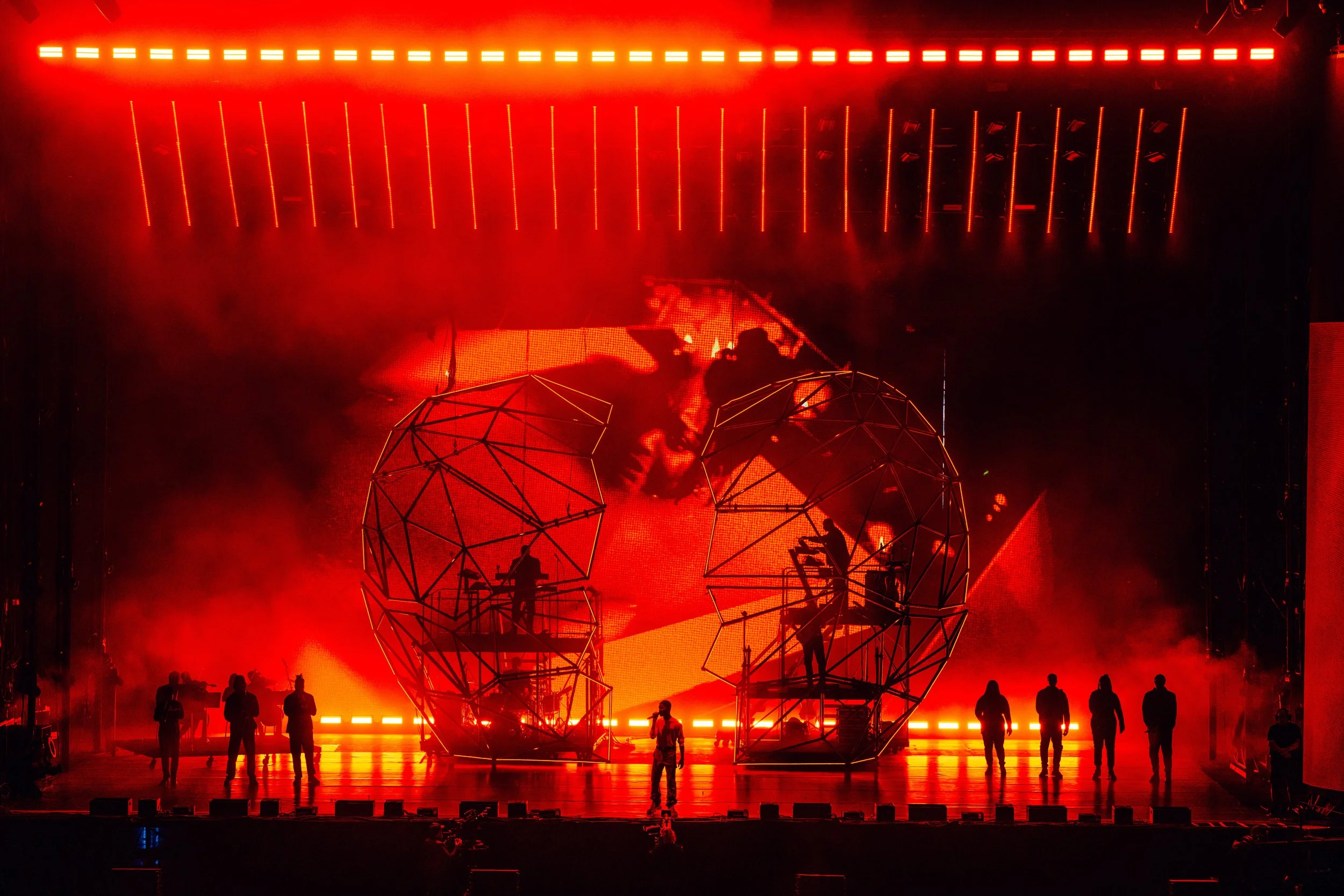 Lighting Design for Dave, Reading and Leeds Festival 2022 live performance