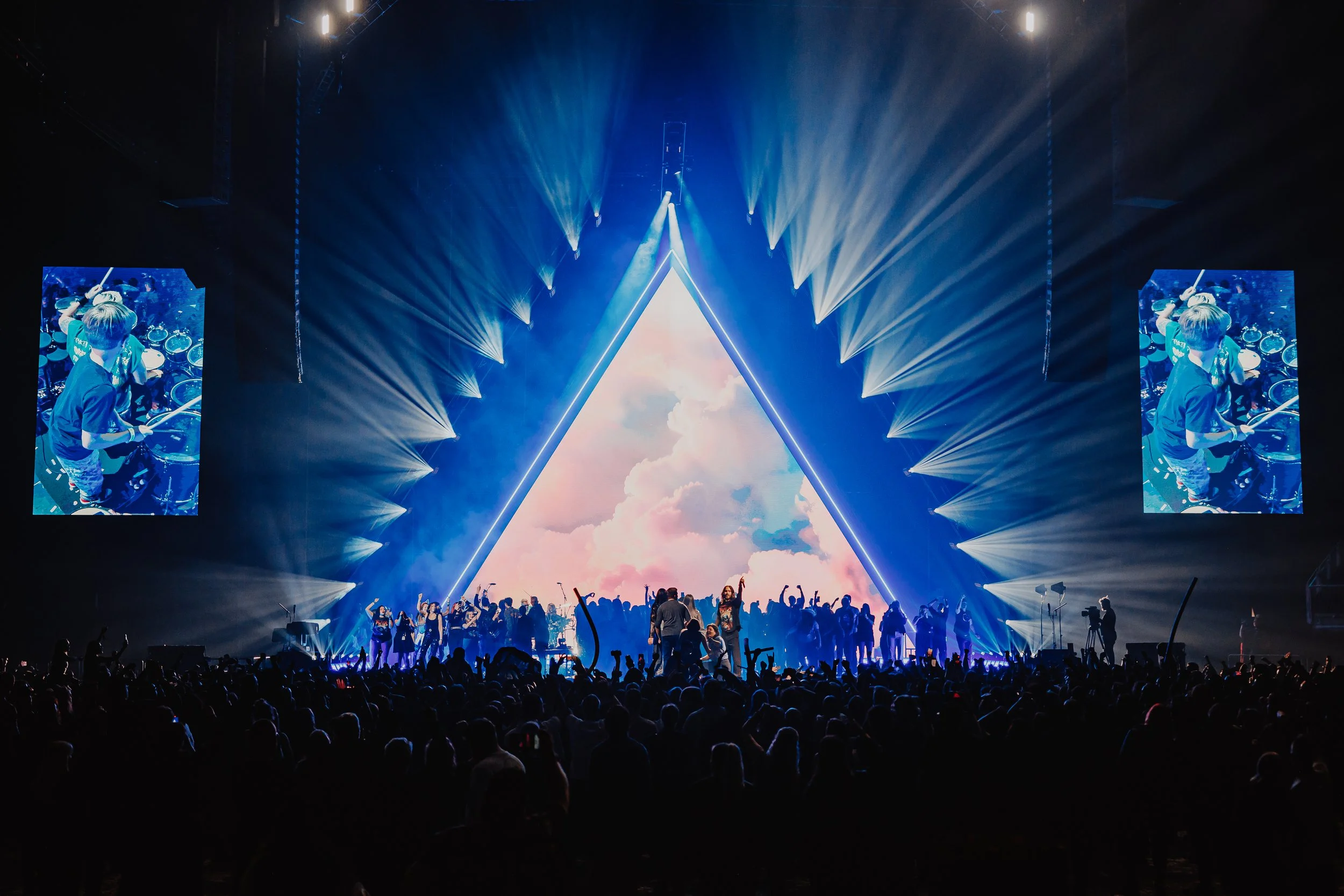Creative direction, production and lighting design for 30 Seconds to Mars — Seasons World Tour