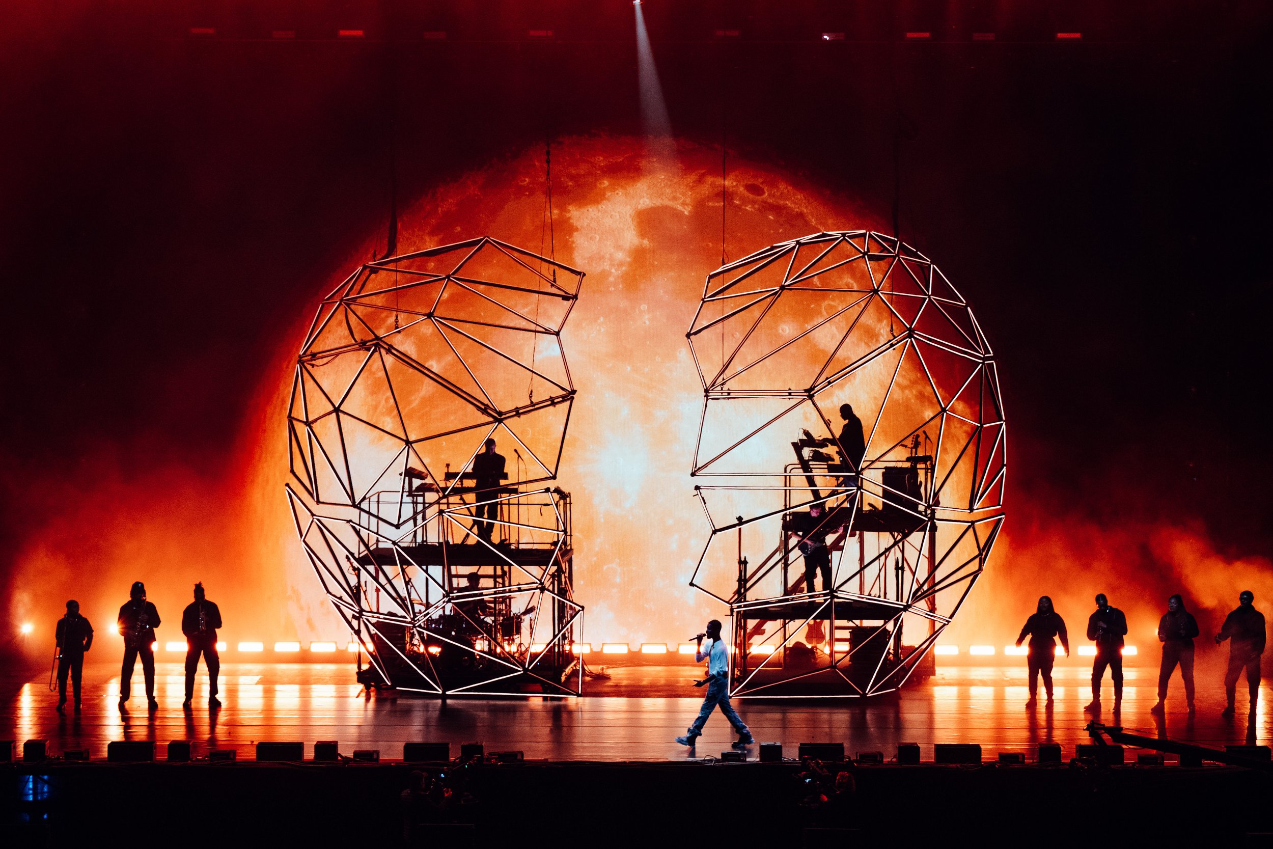 Lighting Design for Dave, Reading and Leeds Festival 2022 live performance