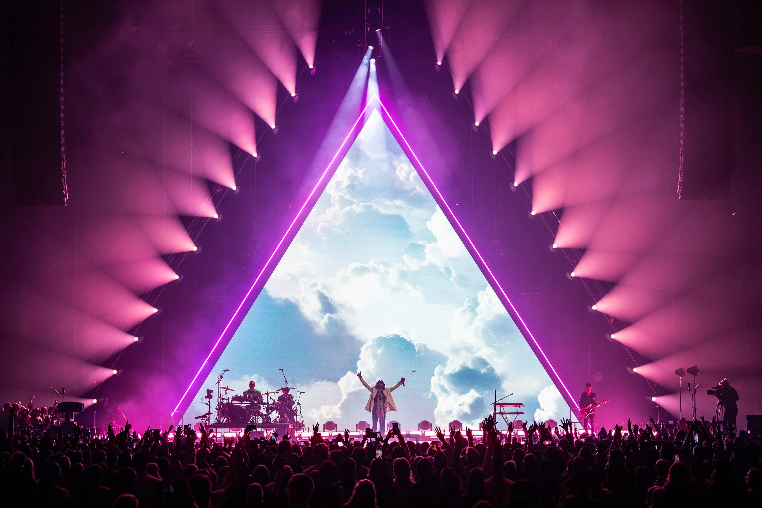 Creative direction, production and lighting design for 30 Seconds to Mars — Seasons World Tour