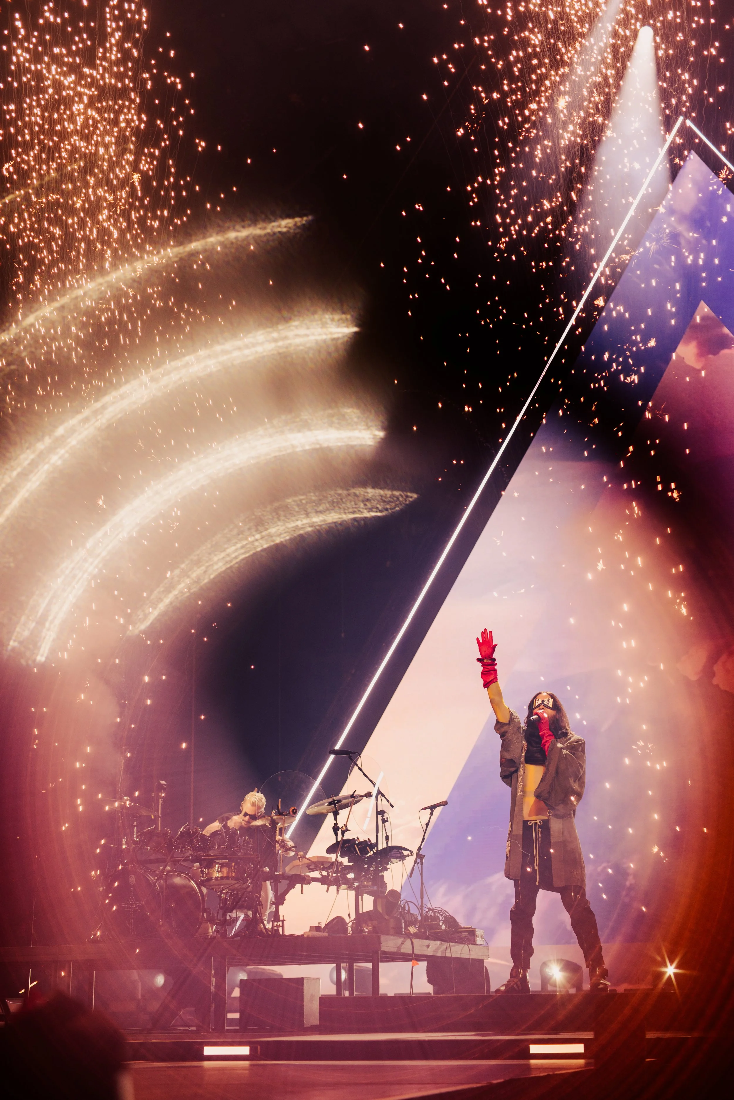 Creative direction, production and lighting design for 30 Seconds to Mars — Seasons World Tour