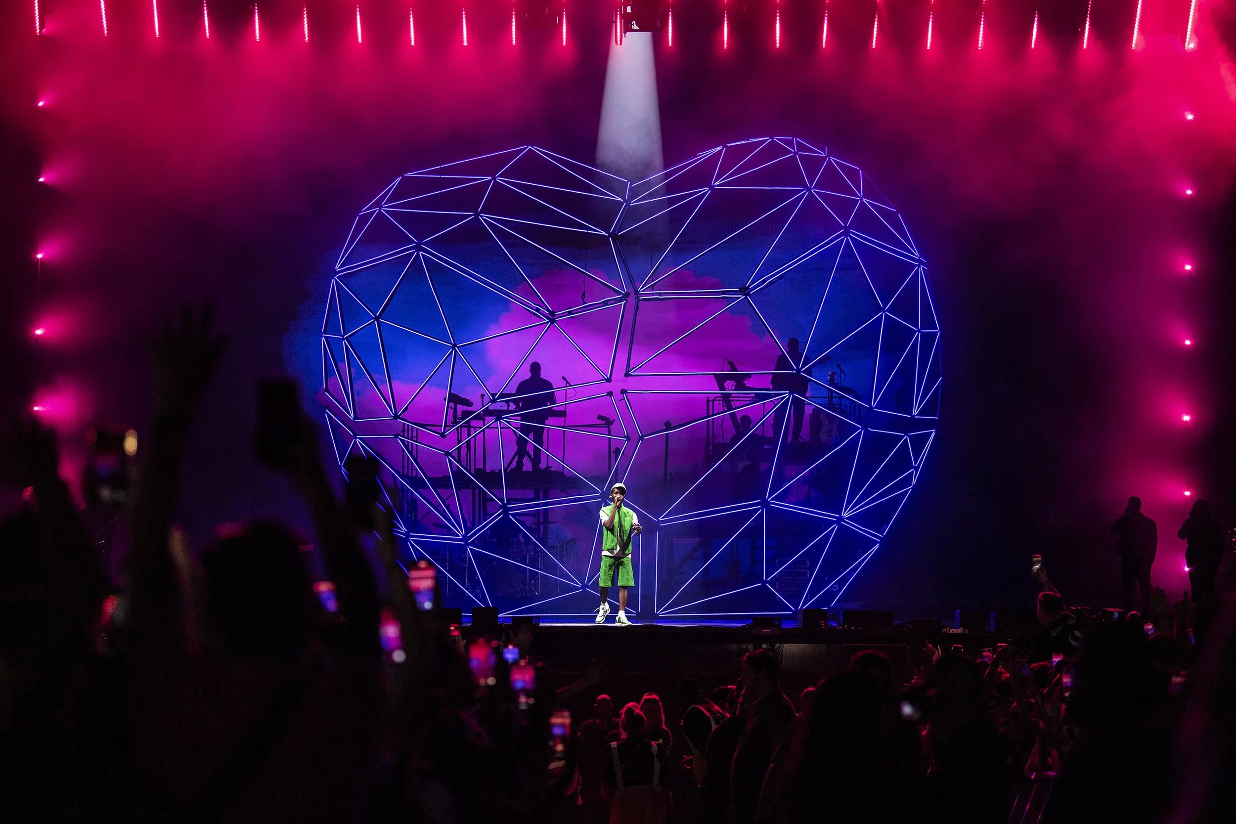 Lighting Design for Dave, Reading and Leeds Festival 2022 live performance