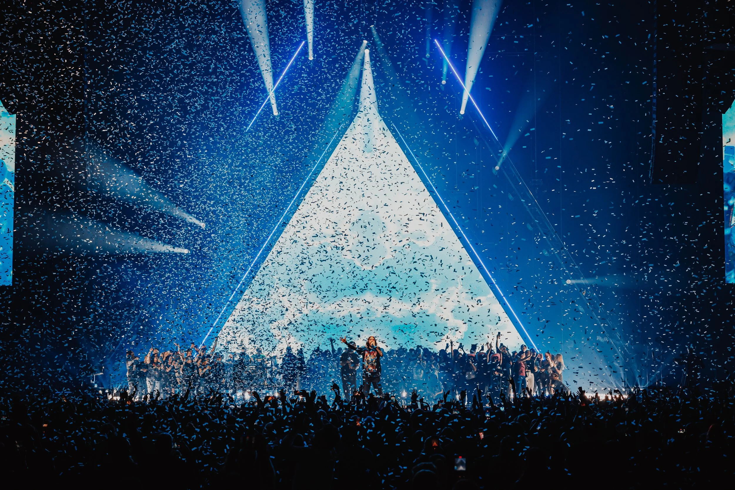 Creative direction, production and lighting design for 30 Seconds to Mars — Seasons World Tour