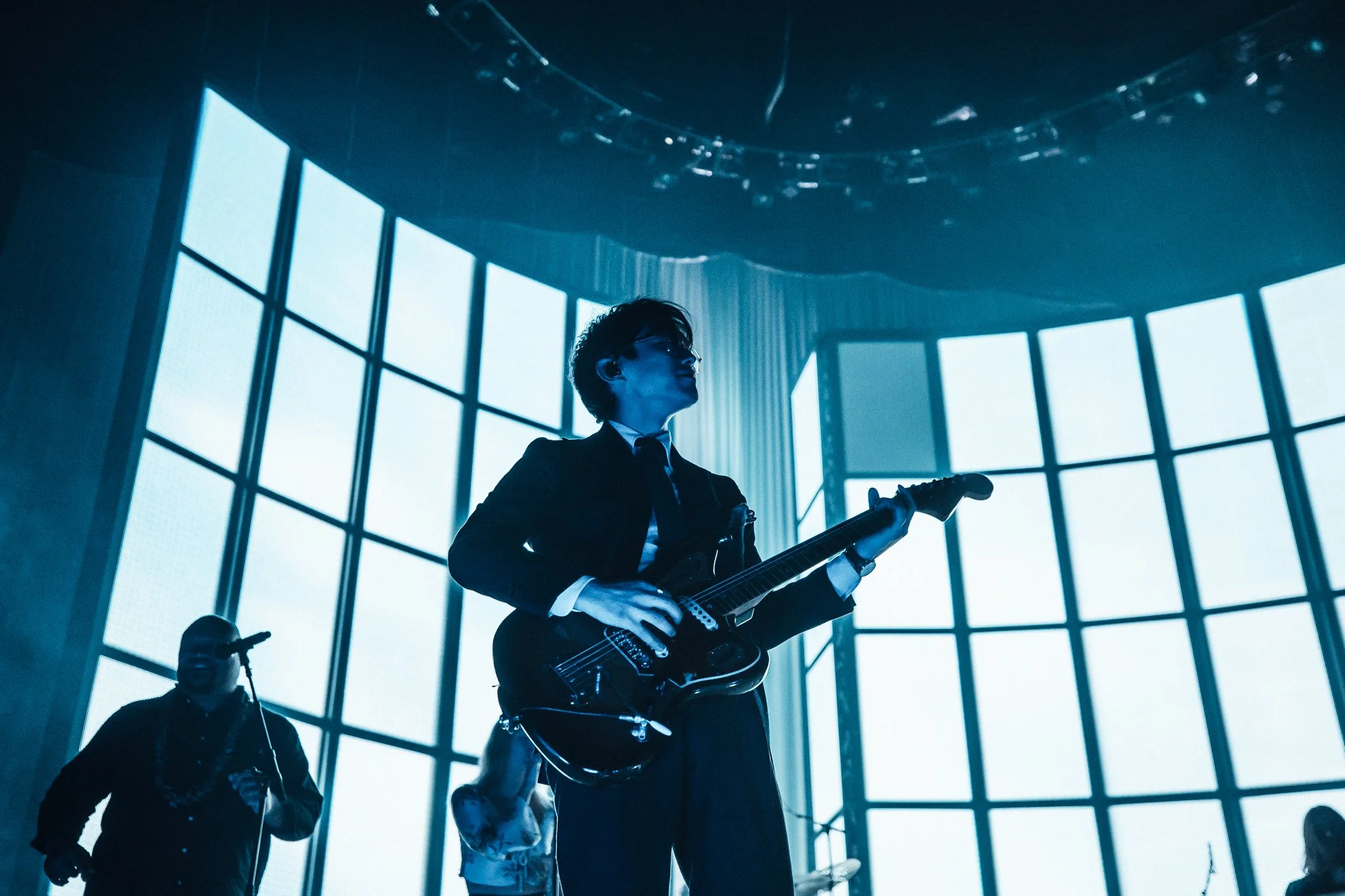 Lighting Design for Gang of Youths, Australia Arena tour 2022 live performance