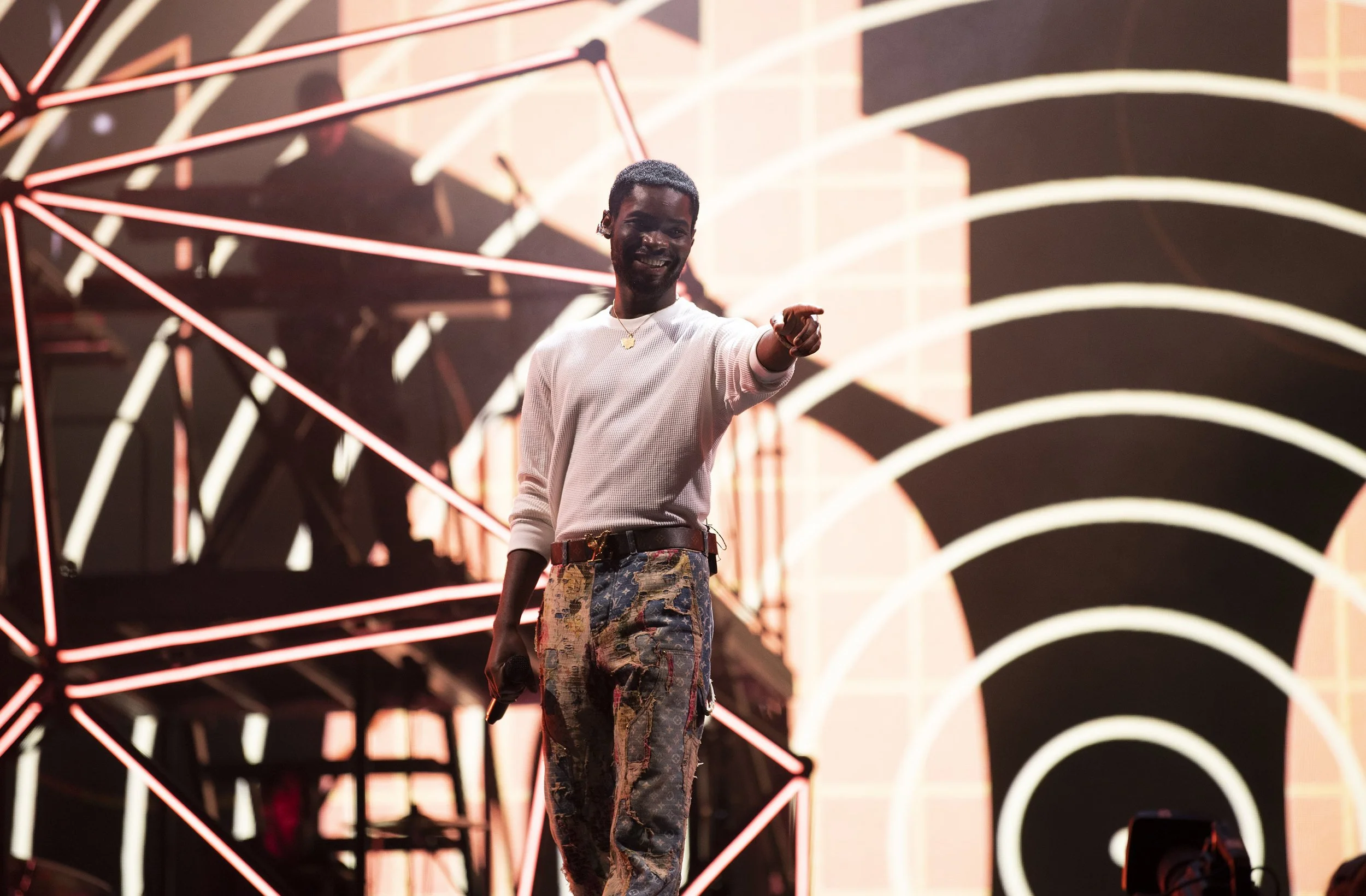 Lighting Design for Dave, Reading and Leeds Festival 2022 live performance