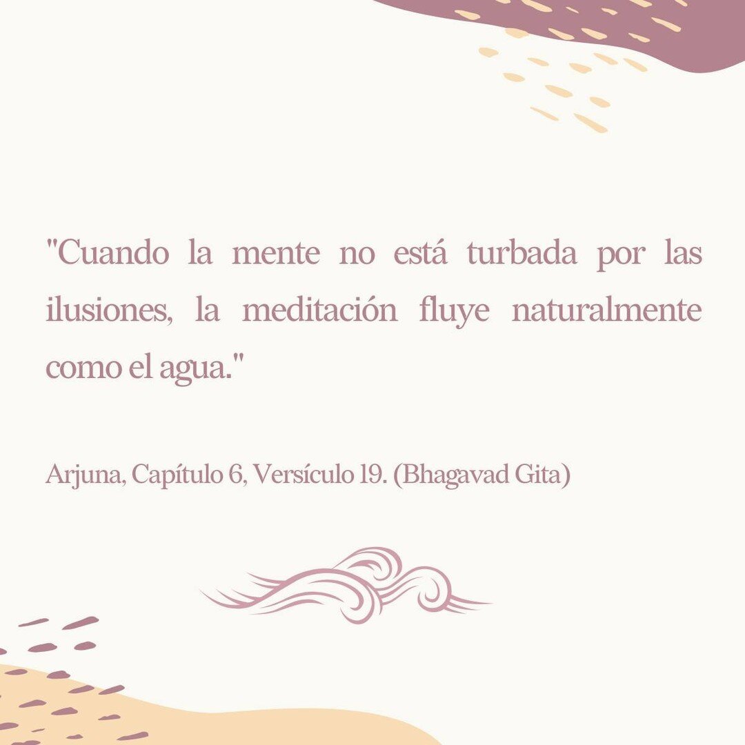 🌿🧘💫 La Serenidad de la Mente y la Meditaci&oacute;n en Ayurveda 💫🧘🌿

En el Bhagavad Gita, Arjuna nos ofrece una perla de sabidur&iacute;a: &quot;Cuando la mente no est&aacute; turbada por las ilusiones, la meditaci&oacute;n fluye naturalmente c