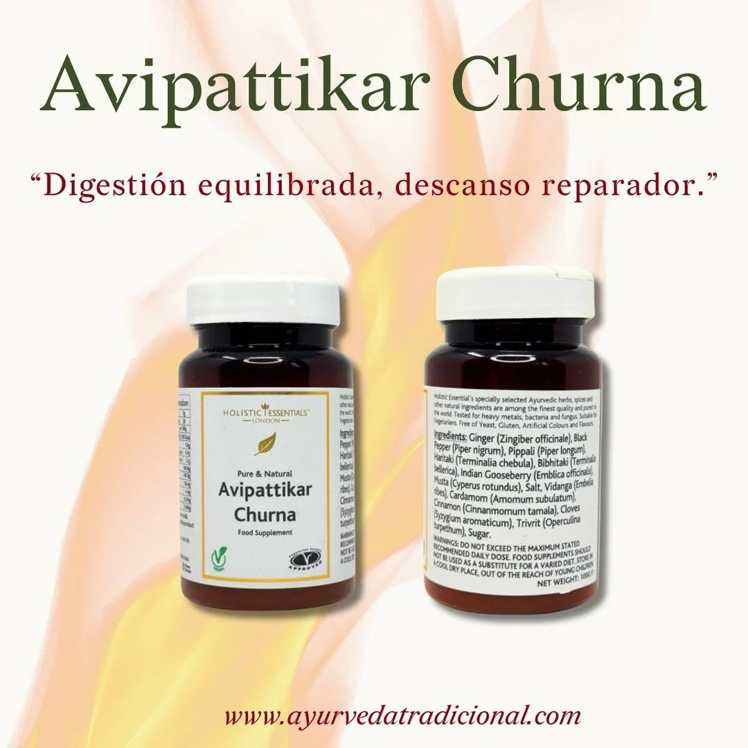 En Ayurveda, el equilibrio del agni (fuego digestivo) es considerado la base de la salud. Cuando el agni arde en exceso, aparecen s&iacute;ntomas como acidez, ardor, irritaci&oacute;n en el est&oacute;mago o estre&ntilde;imiento por sequedad. Estos d