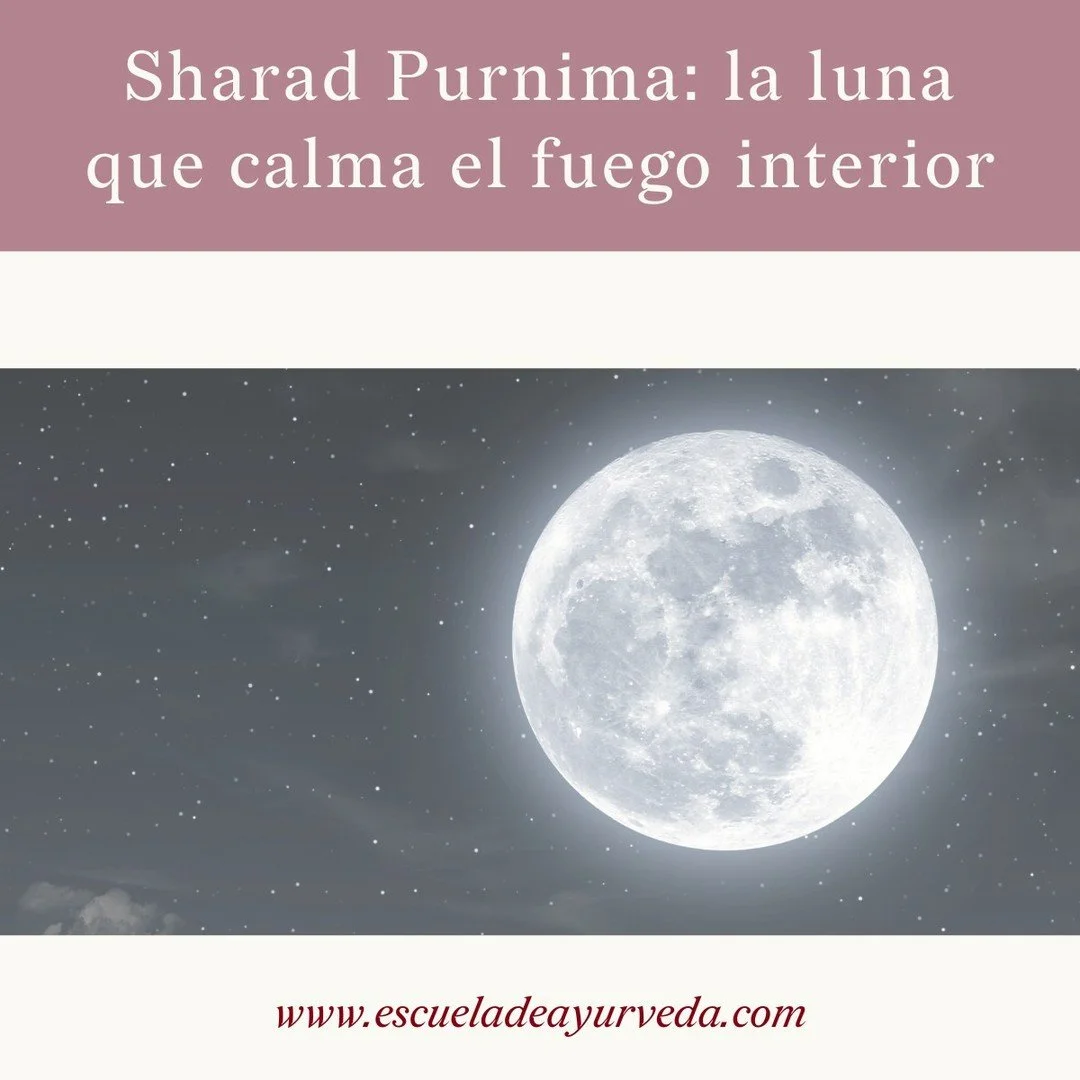 Sharad Purnima es la luna llena que marca el inicio del oto&ntilde;o en la tradici&oacute;n v&eacute;dica. Se considera una de las lunas m&aacute;s brillantes del a&ntilde;o y, simb&oacute;licamente, representa la abundancia, la claridad mental y la 