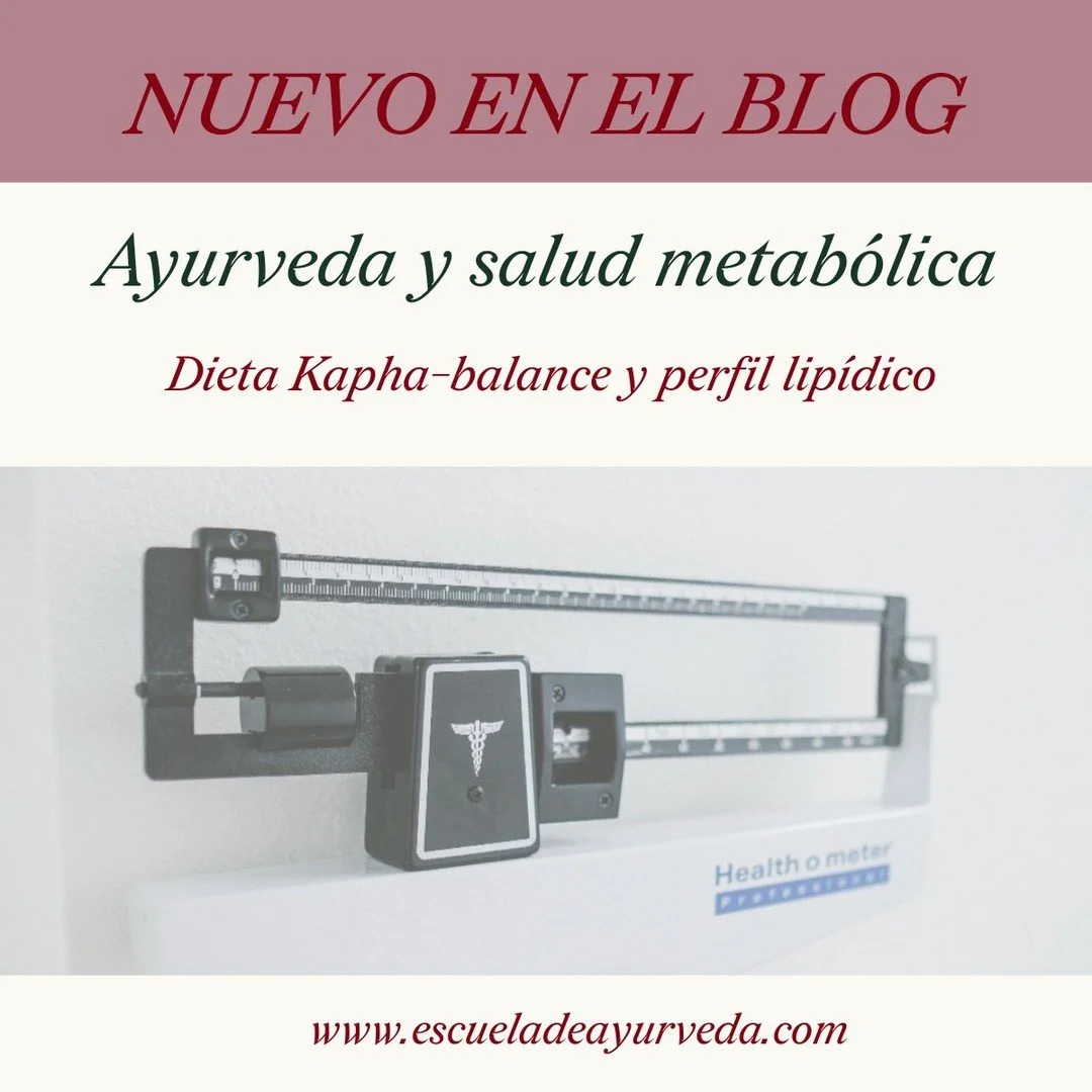En el blog de la Escuela de Ayurveda exploramos c&oacute;mo la visi&oacute;n ayurv&eacute;dica de Kapha se cruza con la evidencia m&eacute;dica actual en torno al metabolismo y la salud cardiovascular.

Cuando Kapha se desborda &mdash;sedentarismo, e