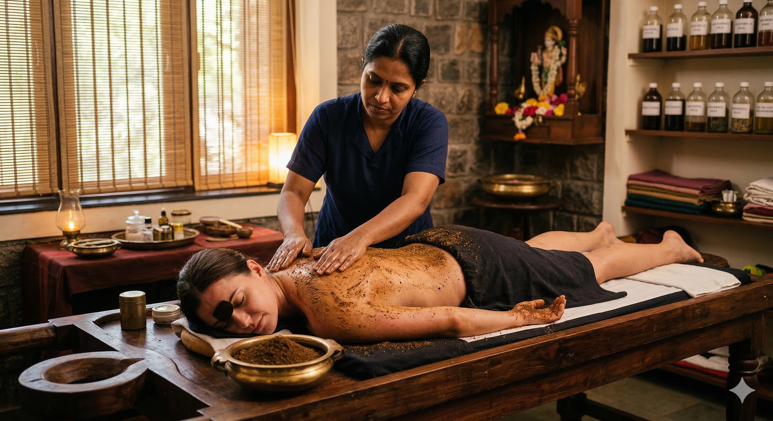Udvartana: fundamentos ayurvédicos del masaje seco y su papel en el equilibrio de Kapha