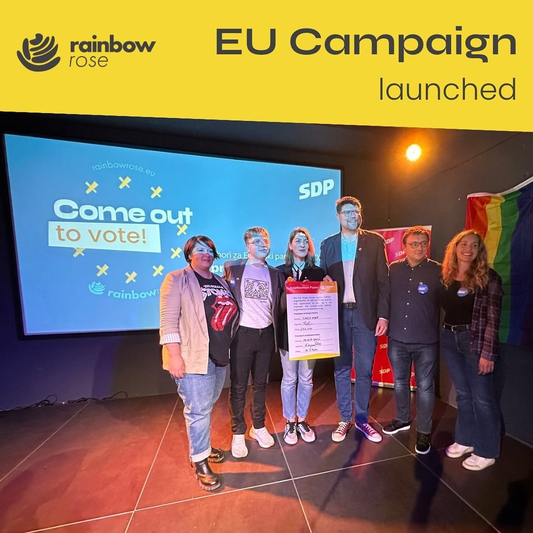 This weekend, in Zagreb, we launched our EU election campaign - &ldquo;Come Out to Vote&rdquo; - with our hosts @sdp.hr 

We will speak directly to the LGBTIQ+ community, as we promote our manifesto of inclusion, and urge voters to elect @socialistsa