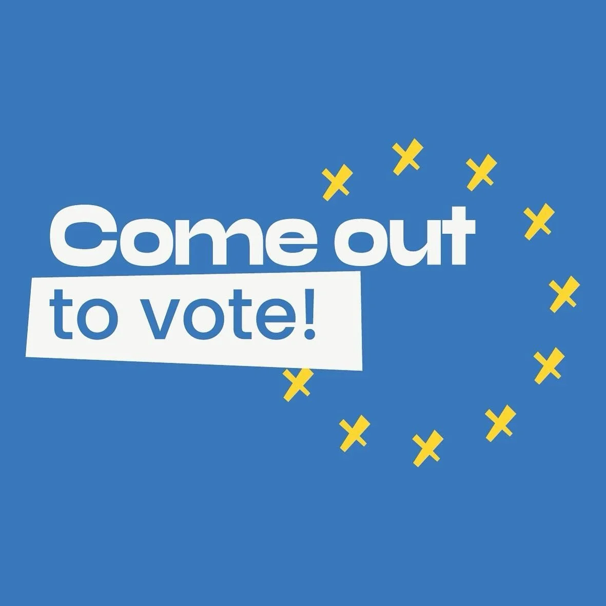 🏳️&zwj;🌈🇪🇺 Let&lsquo;s #ComeOut to vote and move Europe forward together 🏳️&zwj;⚧️🇪🇺