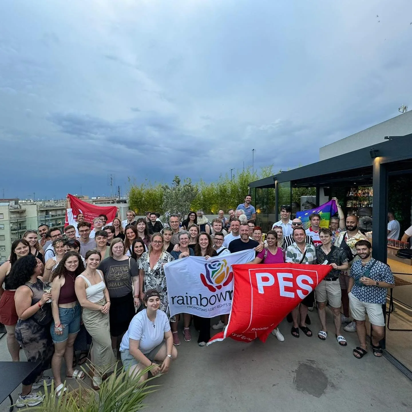 🏳️&zwj;🌈🏳️&zwj;⚧️ Welcome to #EuroPride2024! 🏳️&zwj;⚧️🏳️&zwj;🌈
Once again the Socialists are the biggest political delegation at #Europride ✊ And today we started into EuroPride-Weekend together with @yesocialists and @iusyglobal at the joint @