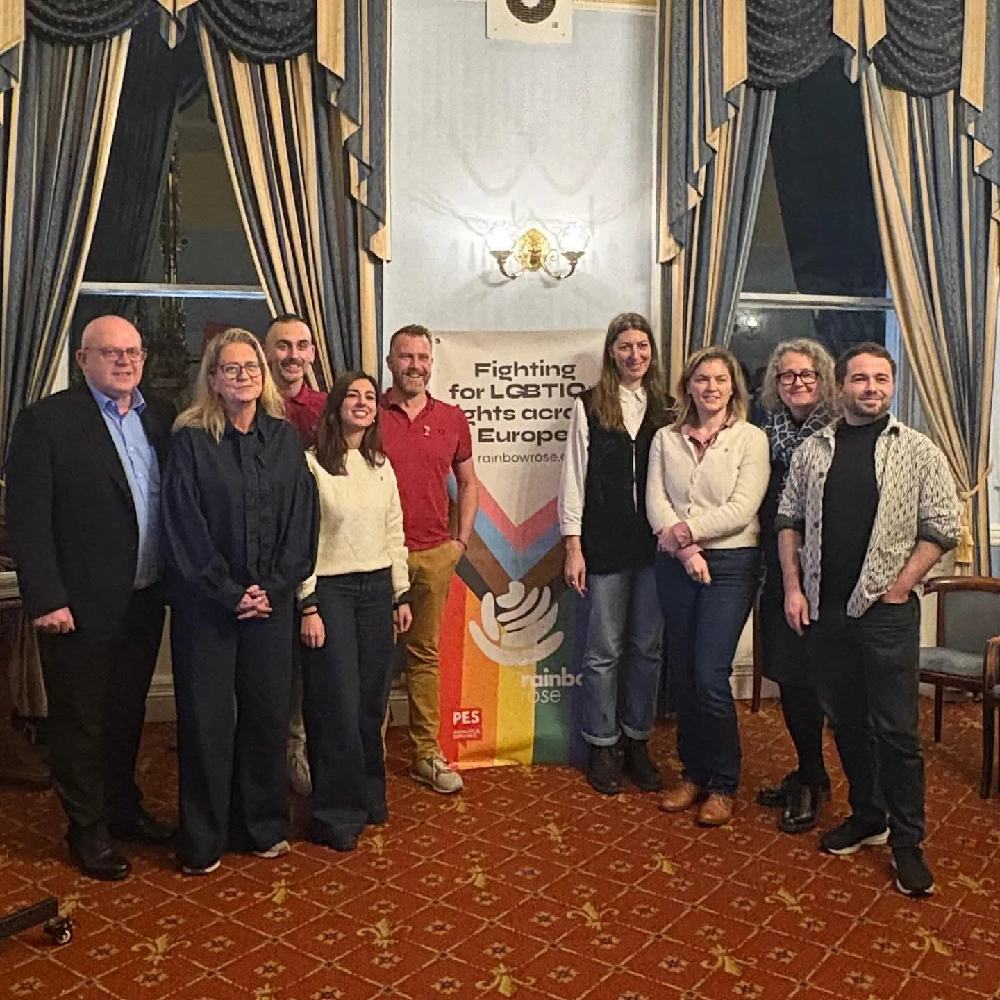 We have a new Board! 👏 Thanks for your trust - we will continue our fight for equality all over Europe!
🏳️&zwj;🌈 President @rainbow_rosa_ 
🏳️&zwj;🌈 General Secretary @proctor1984 
🏳️&zwj;🌈 Treasurer @carolaebhardt 
🏳️&zwj;🌈 Vice President @i