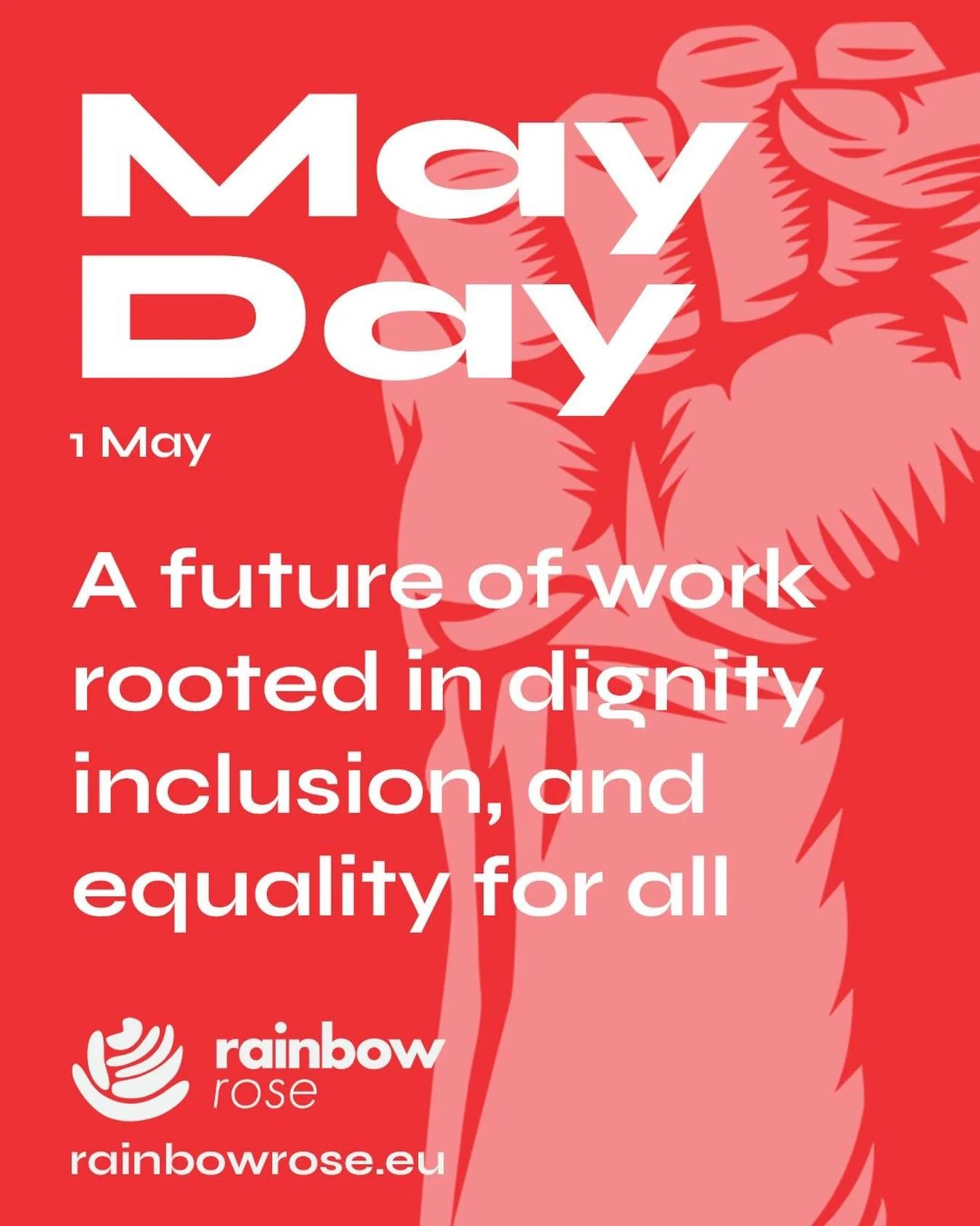 LGBTQI+ workers in Europe deserve workplaces that are supportive, inclusive, provide dignity and respect, and give the same opportunities as other workers. May Day embraces all workers. Let&rsquo;s make workplaces in Europe somewhere LGBTQI+ workers 