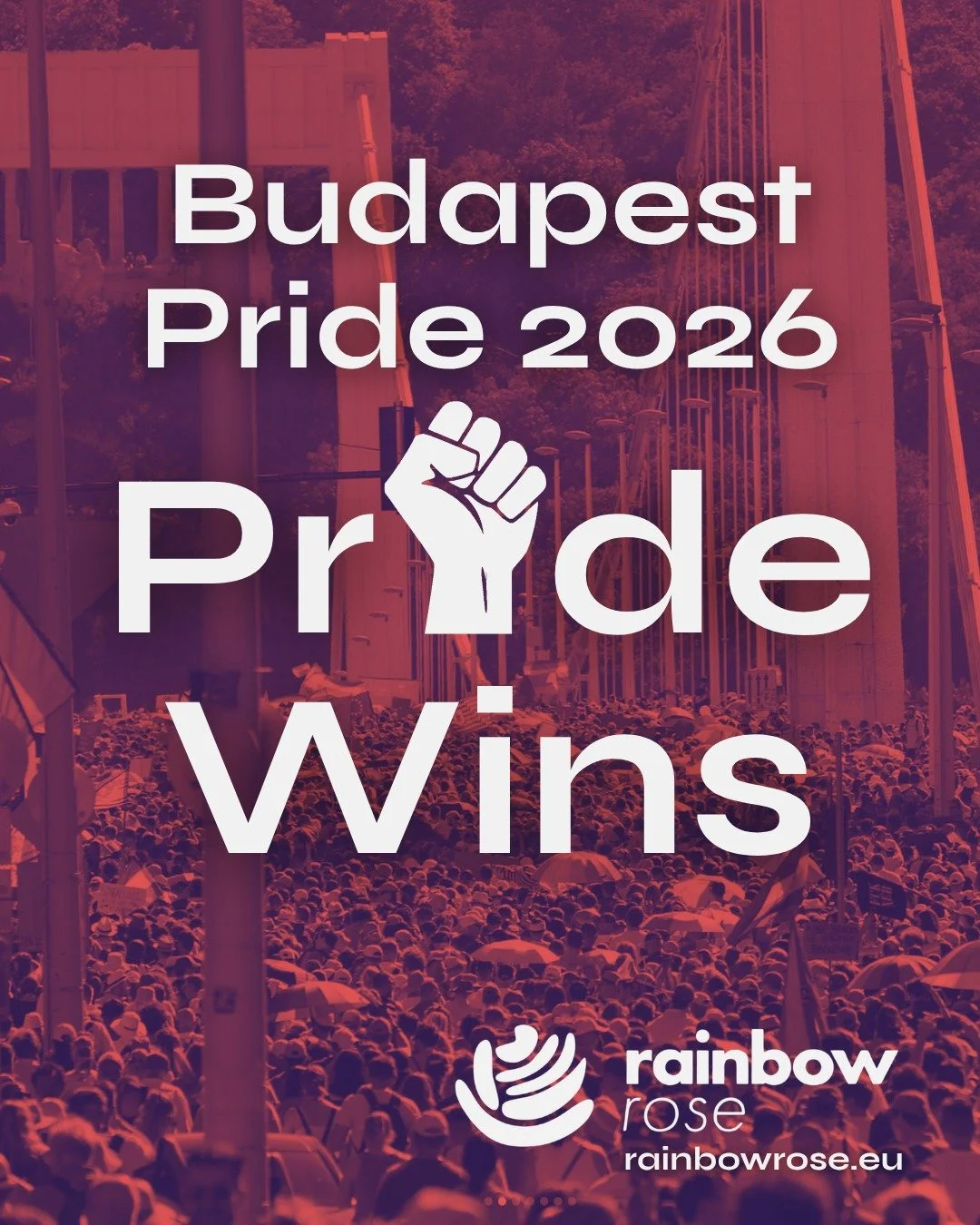 Congratulations to the LGBTIQ+ community in Hungary, and in particular to the organisers of @budapestpride, who can march in 2026 knowing they do not risk arrest and imprisonment. Pride has won!