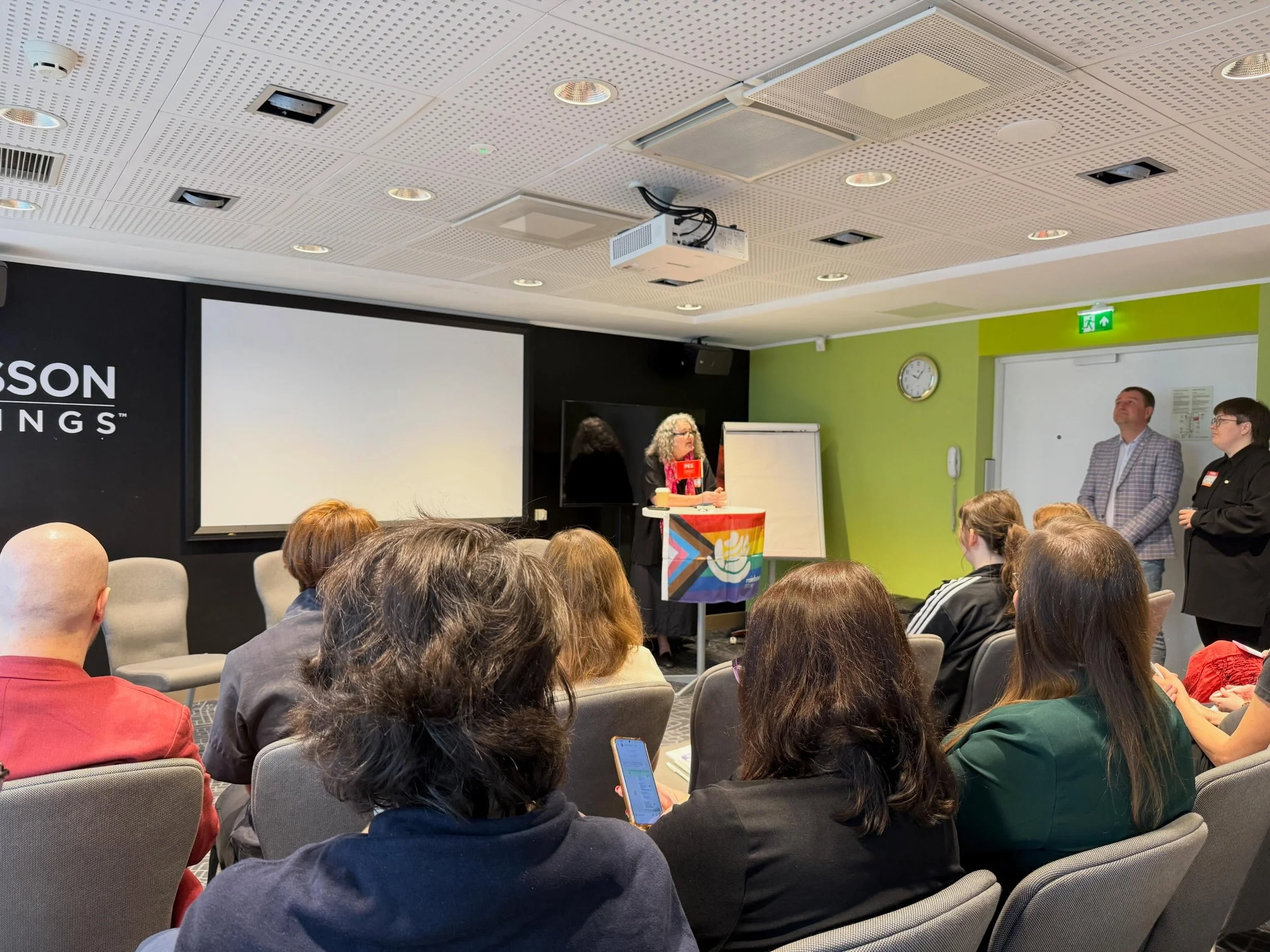 Our delegation has gathered for a PES-RR Seminar programme that will inform and motivate on the issues that matter to the LGBTIQ+ community in Estonia, the Baltic region, and across Europe.

Our first panel discussion looked at Estonian proposals for