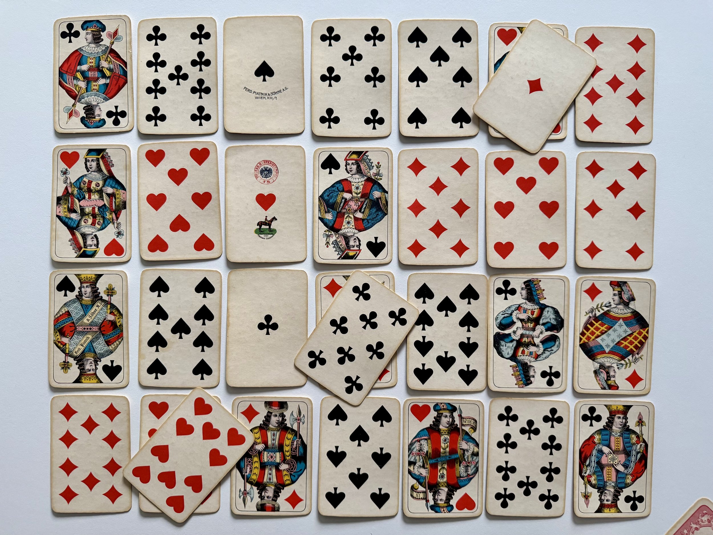 Reading the Playing Cards Tableau for a Precise Question