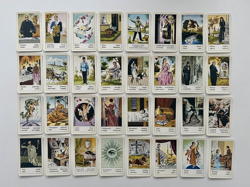 Gypsy Reading Reading Gypsy Fortunetelling Cards: From Fixed Meanings to Practical ...
