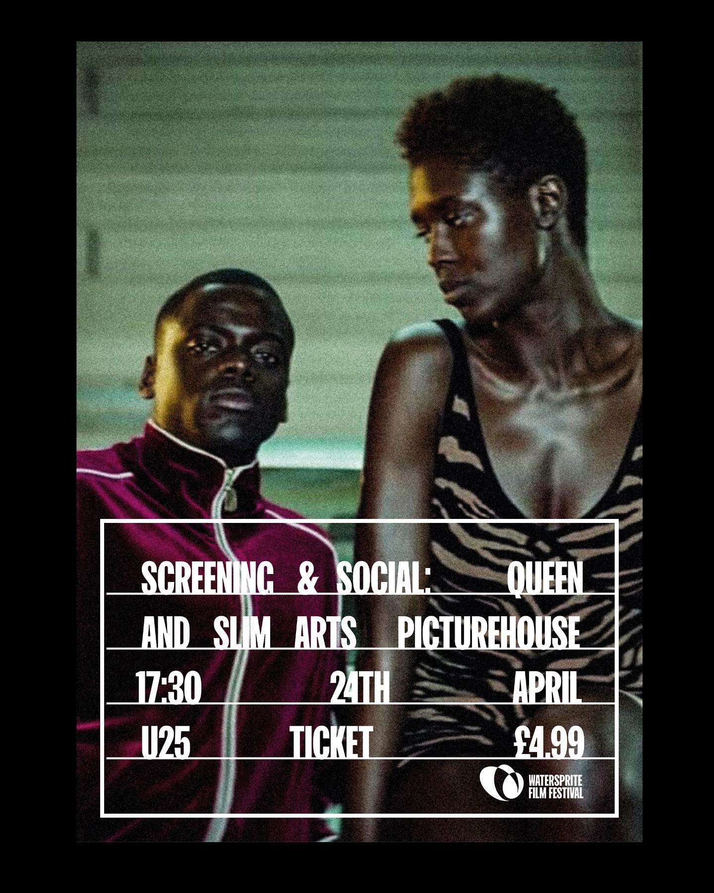 SCREENING AND SOCIAL: &ldquo;QUEEN &amp; SLIM&rdquo;
24 APRIL // 5:30pm
@campicturehouse 

FREE DRINK FOR FIRST ARRIVALS!

Kick off term the new term with the LAST of the Watsprite X BFI Film Hub South East pop-up film series. This month is &ldquo;An