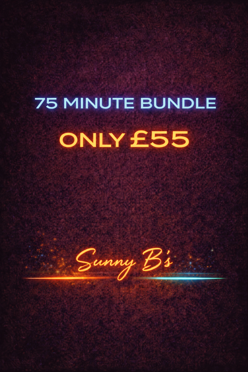 75 Minute Bundle - Limited Offer