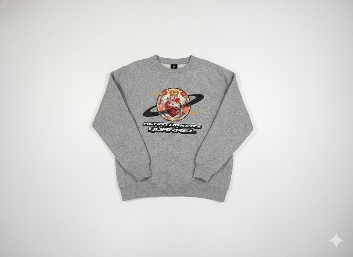 HBQ PLANET - FLEECE CREWNECK