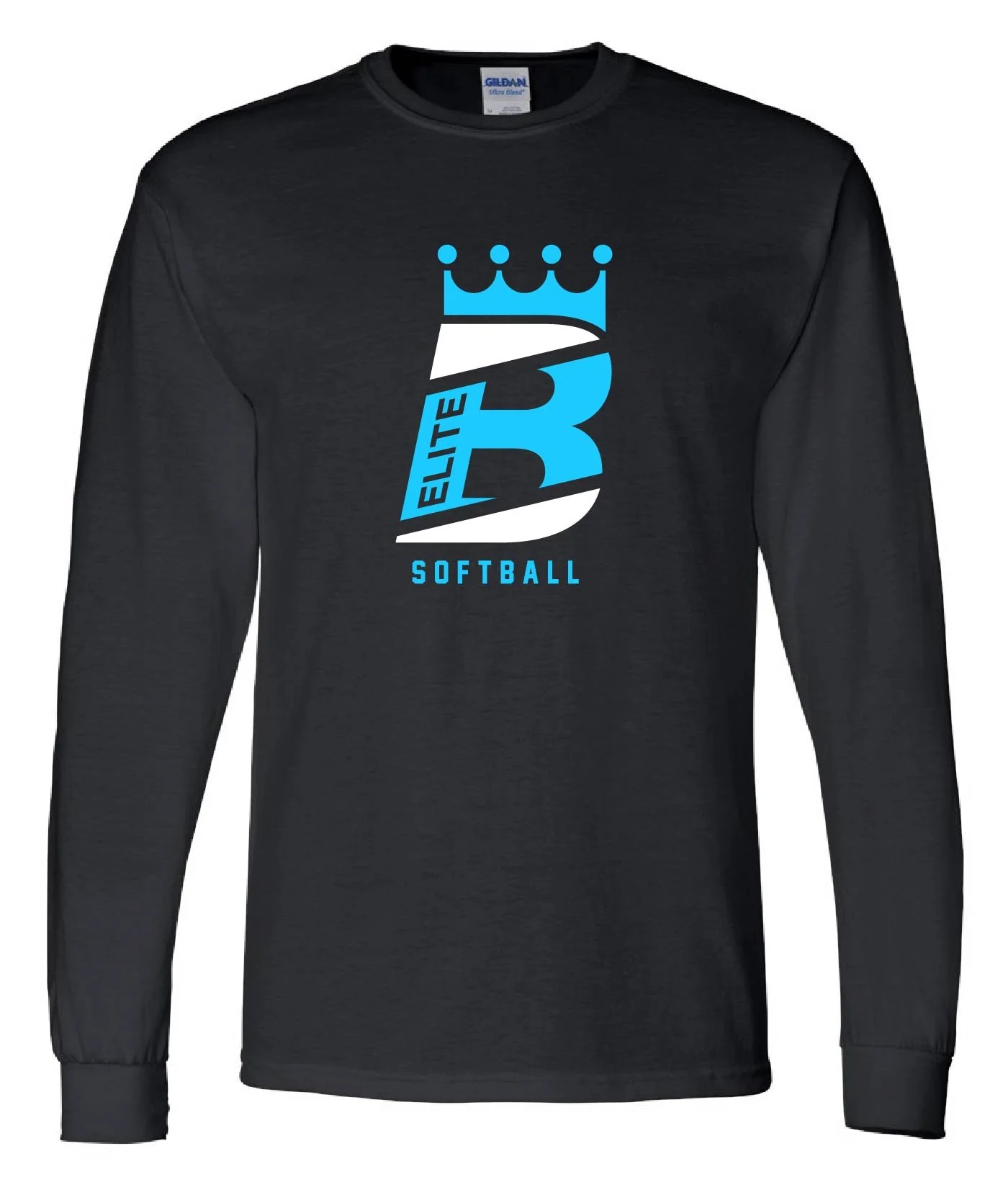 CyanB Long Sleeve Black Front.jpg